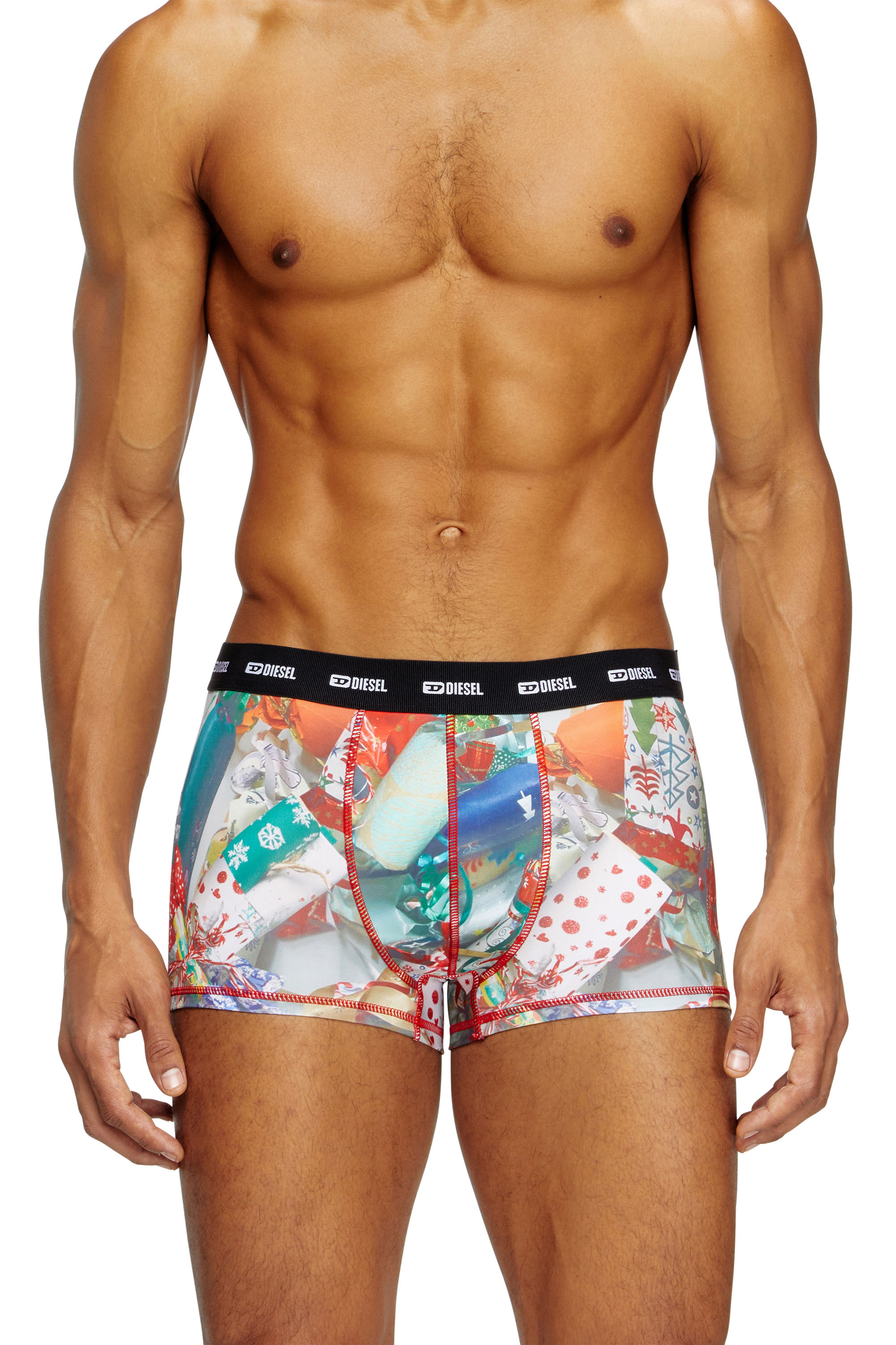Diesel - DAMIEN-UTLT, Male's Stretch boxers with all-over print in Multicolor - 1