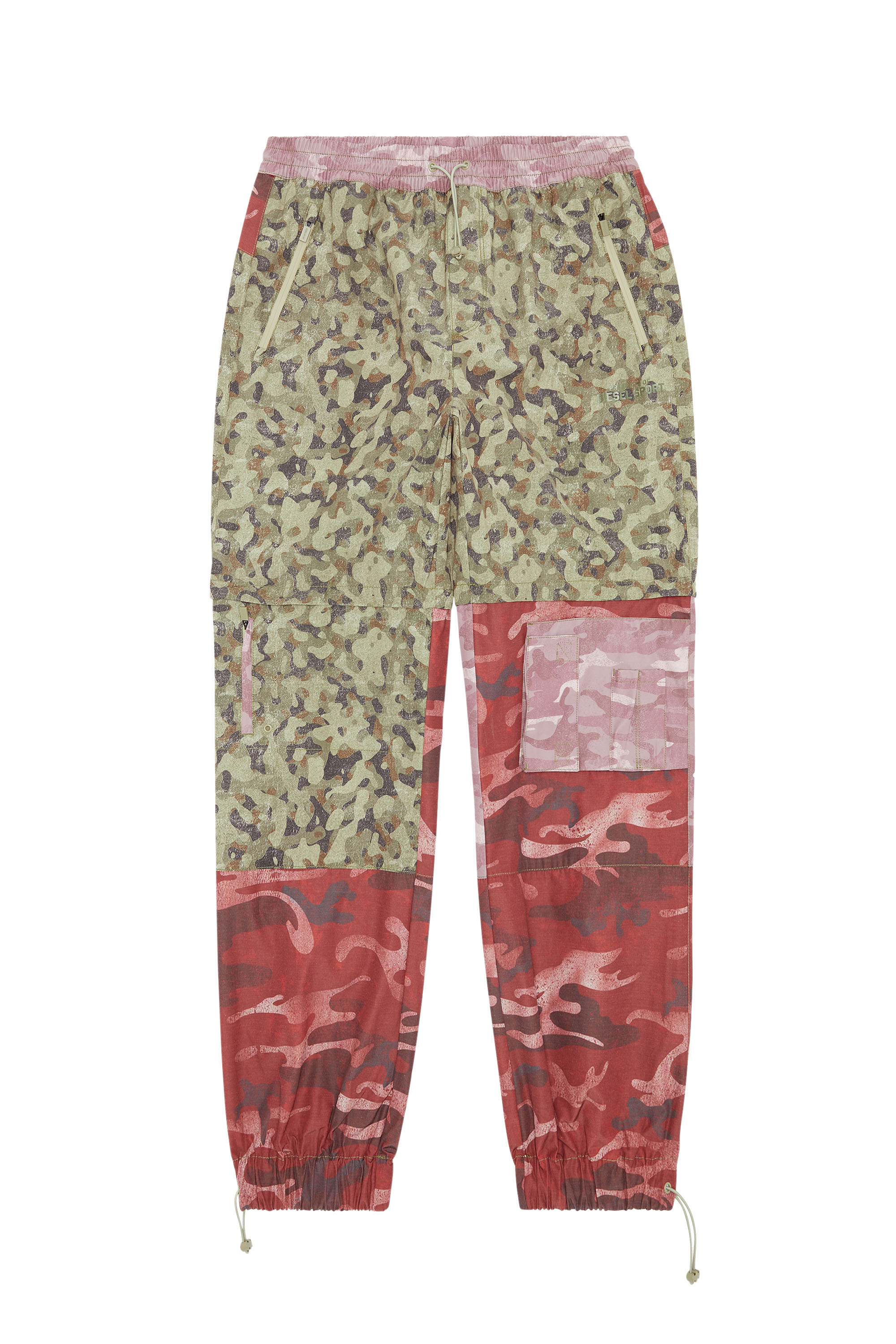 Diesel - AMWB-SIFAN-HT08, Pantalones 2 en 1 con estampados de camuflaje en contraste Hombre in Multicolor - 2