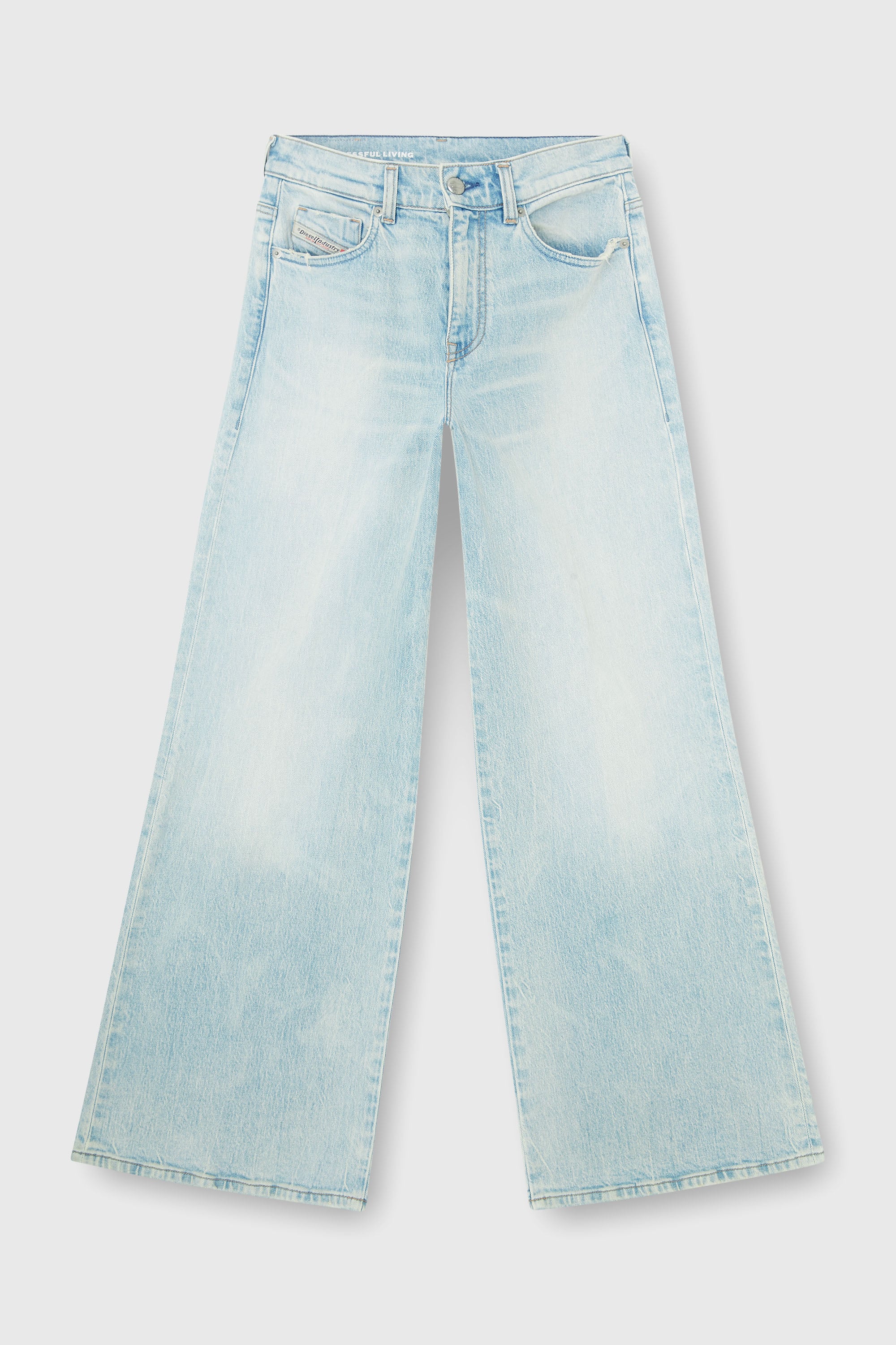 Diesel - Female's Flare Jeans 1978 D-Akemi 0KBBX, Light Blue - 6