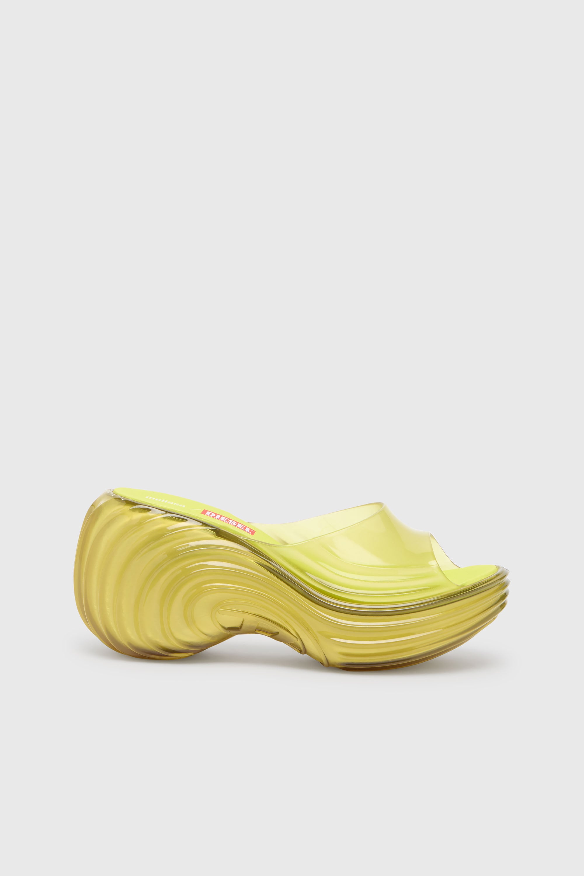 Diesel - MELISSA QUANTUM PLATFORM, Zueco de plataforma en Melflex&reg; Mujer in Amarillo - 6