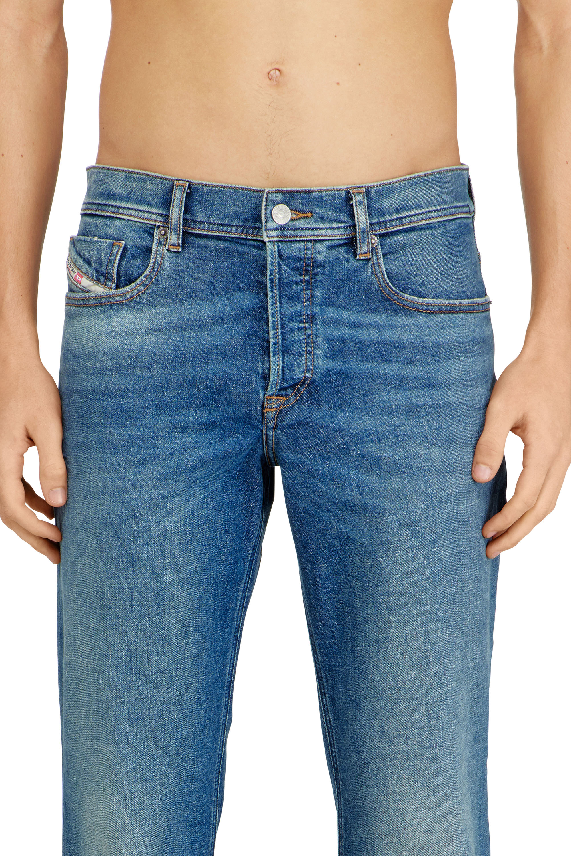 Diesel - Man's Regular Jeans 2023 D-Finitive 0BEBD, Blue - 4