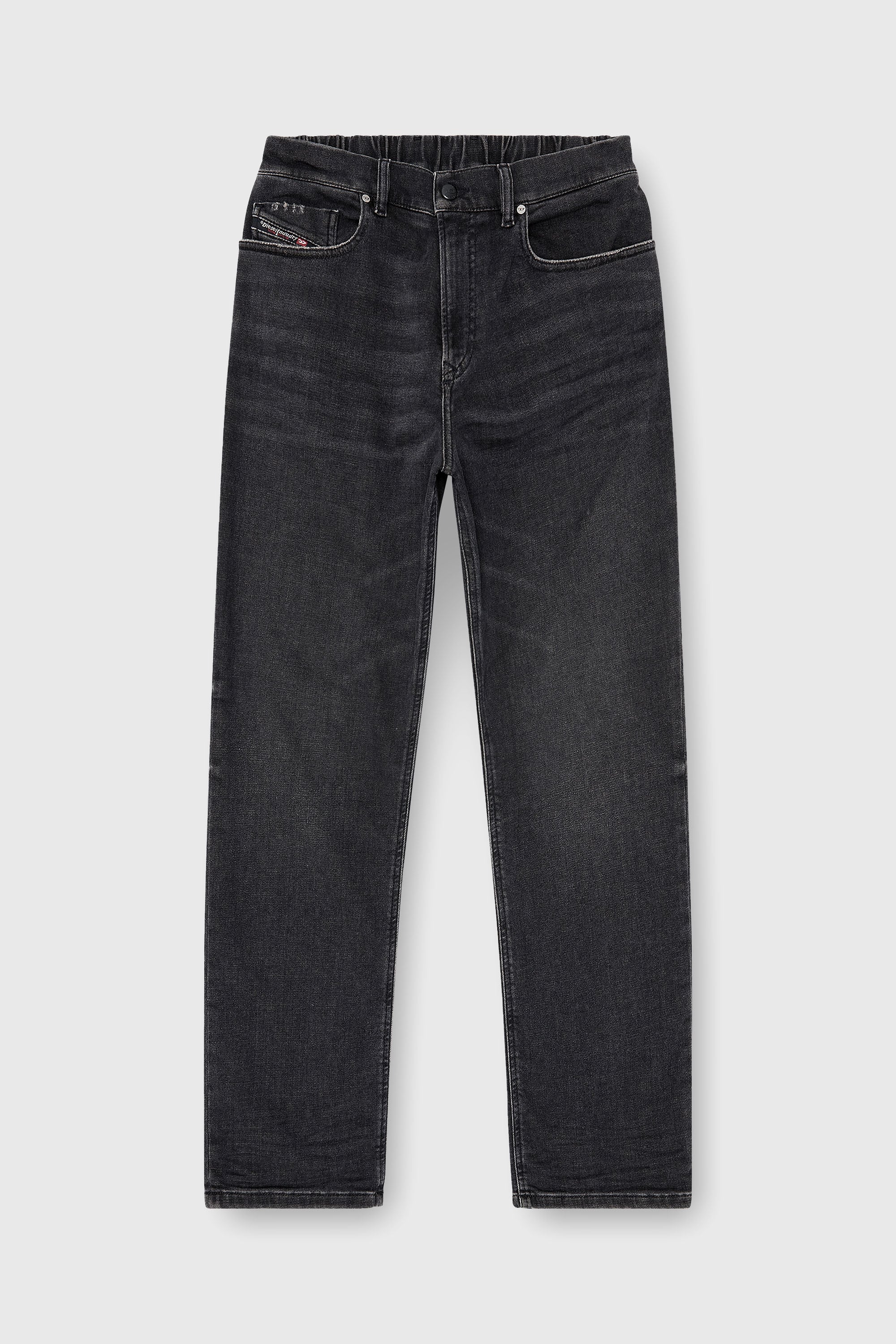 Diesel - Regular 2090 D-Veekley Joggjeans&reg; 09P92 Homme, Noir/Gris fonc&eacute; - Image 4