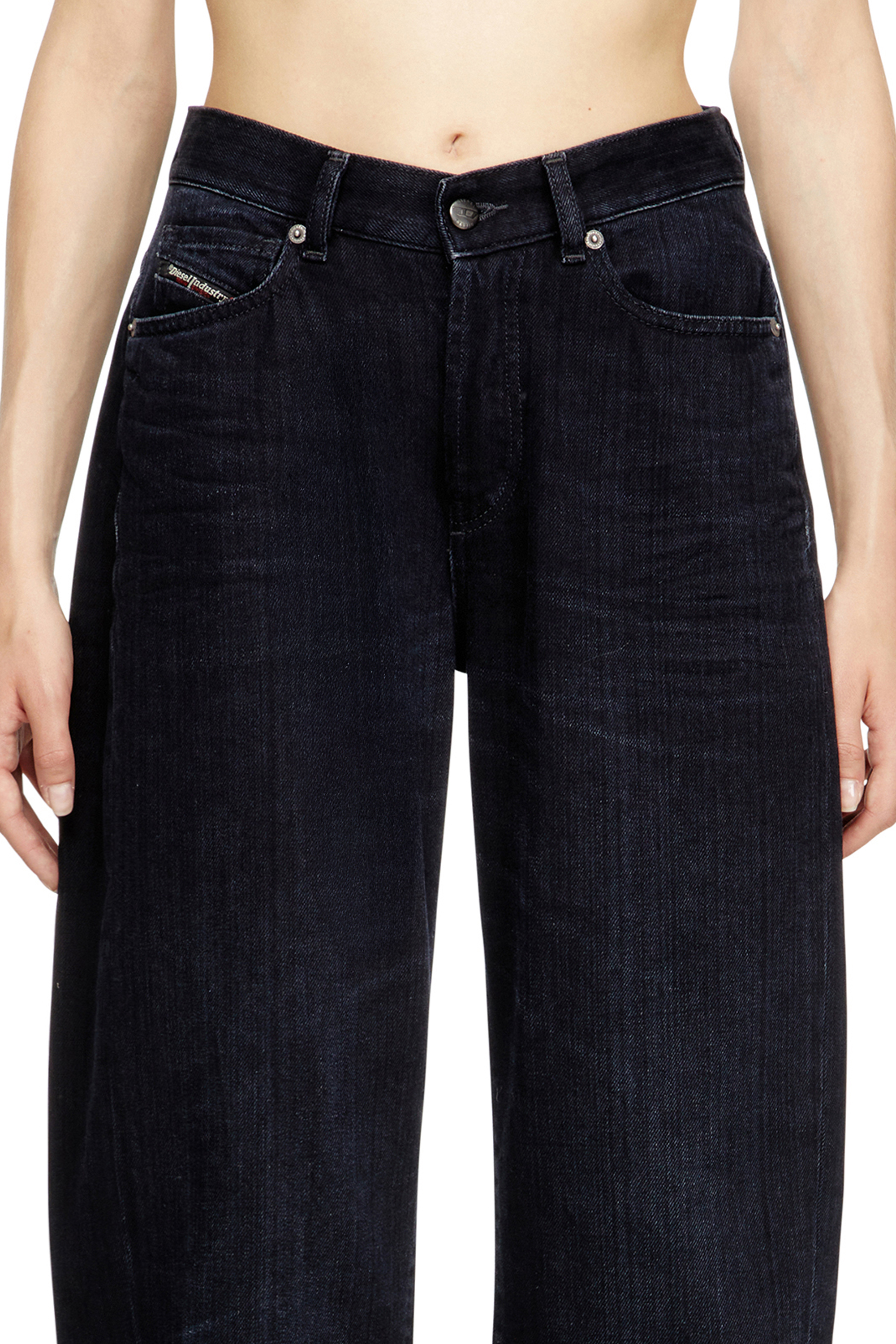 Relaxed Jeans 1974 D-Ellz 09L54, Dark Blue Diesel - Female's Relaxed Jeans 1974 D-Ellz 09L54, Dark Blue - 5