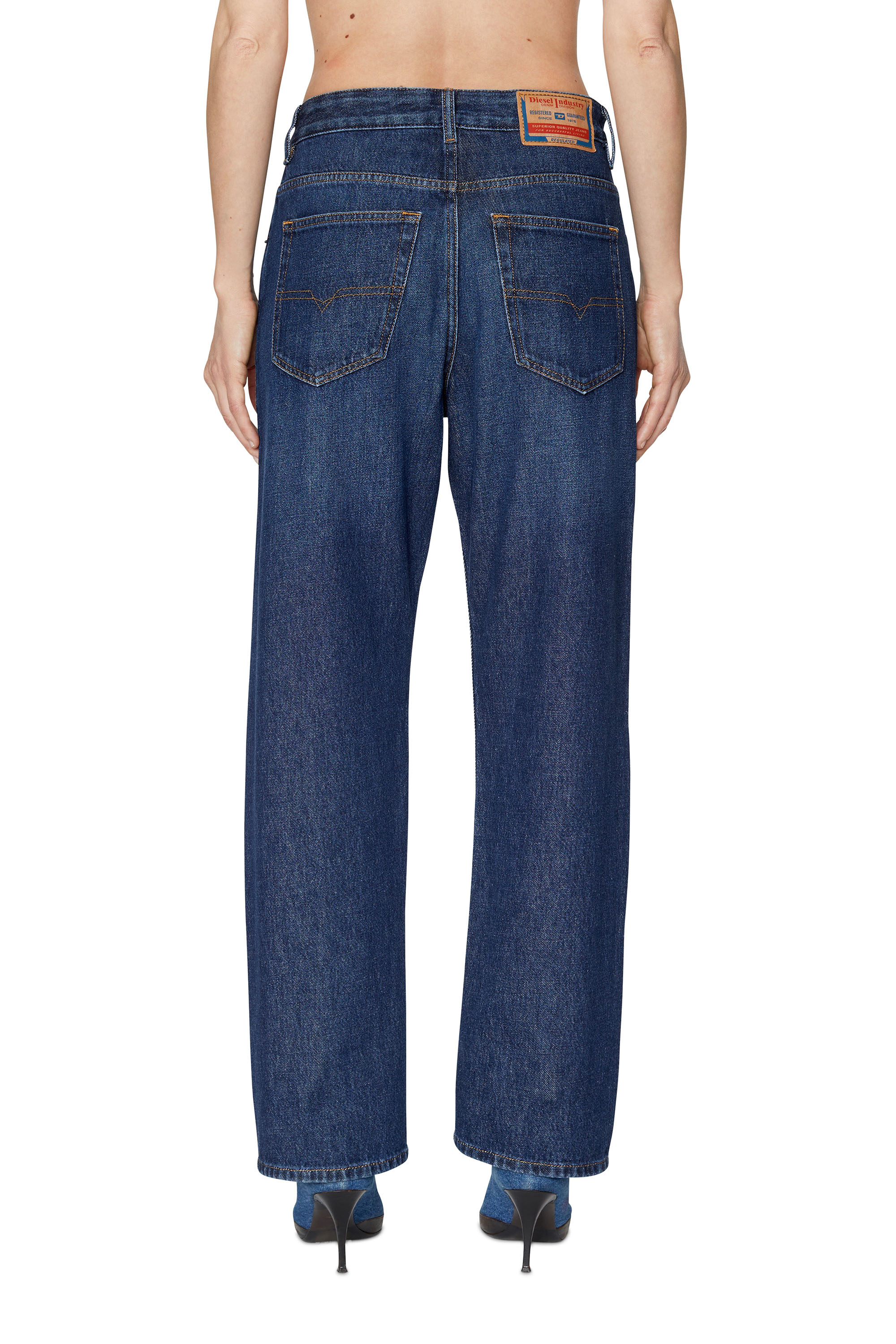 Straight Jeans 1999 D-Reggy 09C03, Azul Oscuro Diesel - Straight Jeans 1999 D-Reggy 09C03, Straight Jeans - 1999 D-Reggy Mujer in Azul marino - 5
