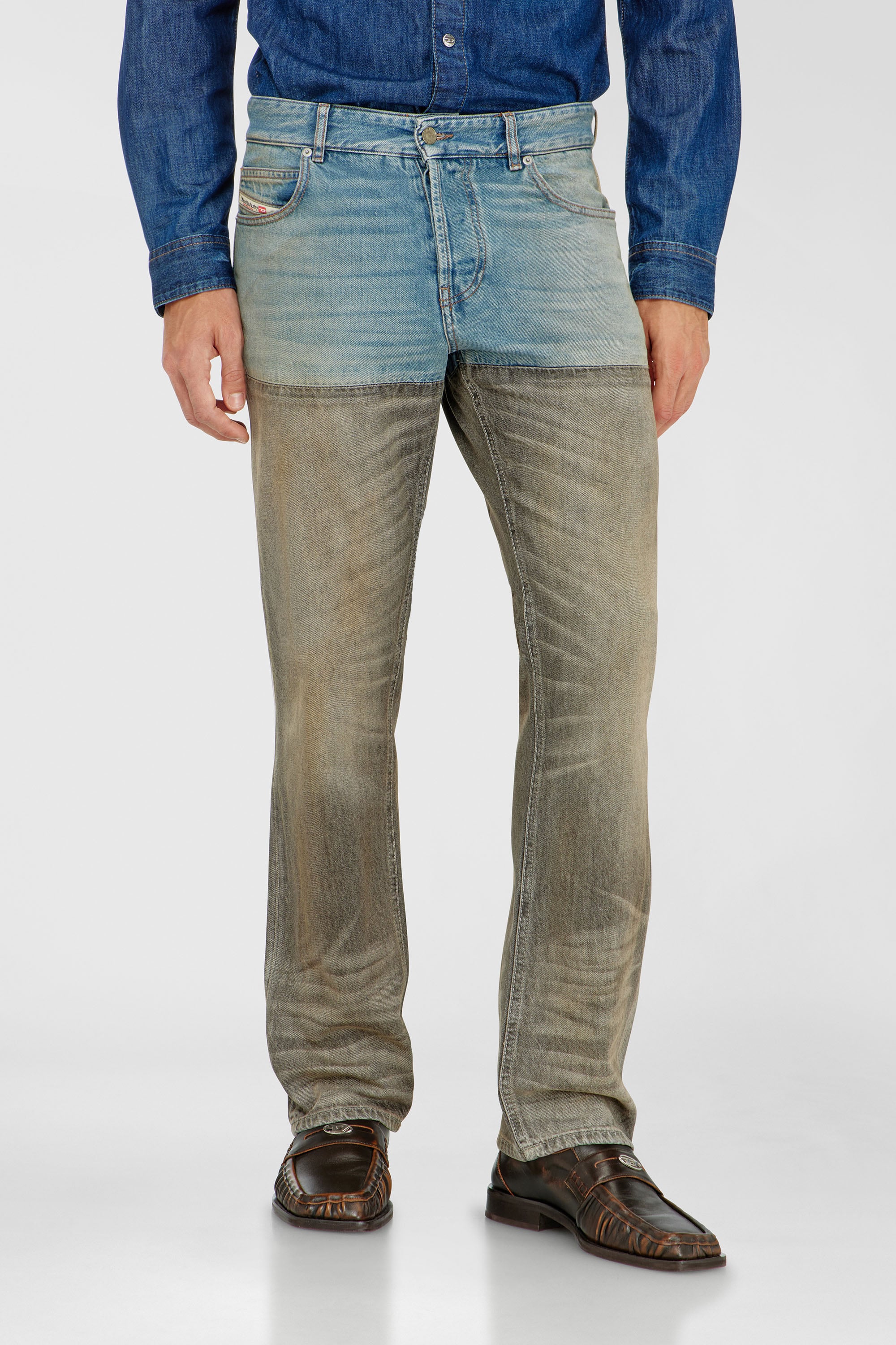 Diesel - Slim Jeans 1993 D-Vyl 0ADDX Homme, Gris/Bleu - Image 1