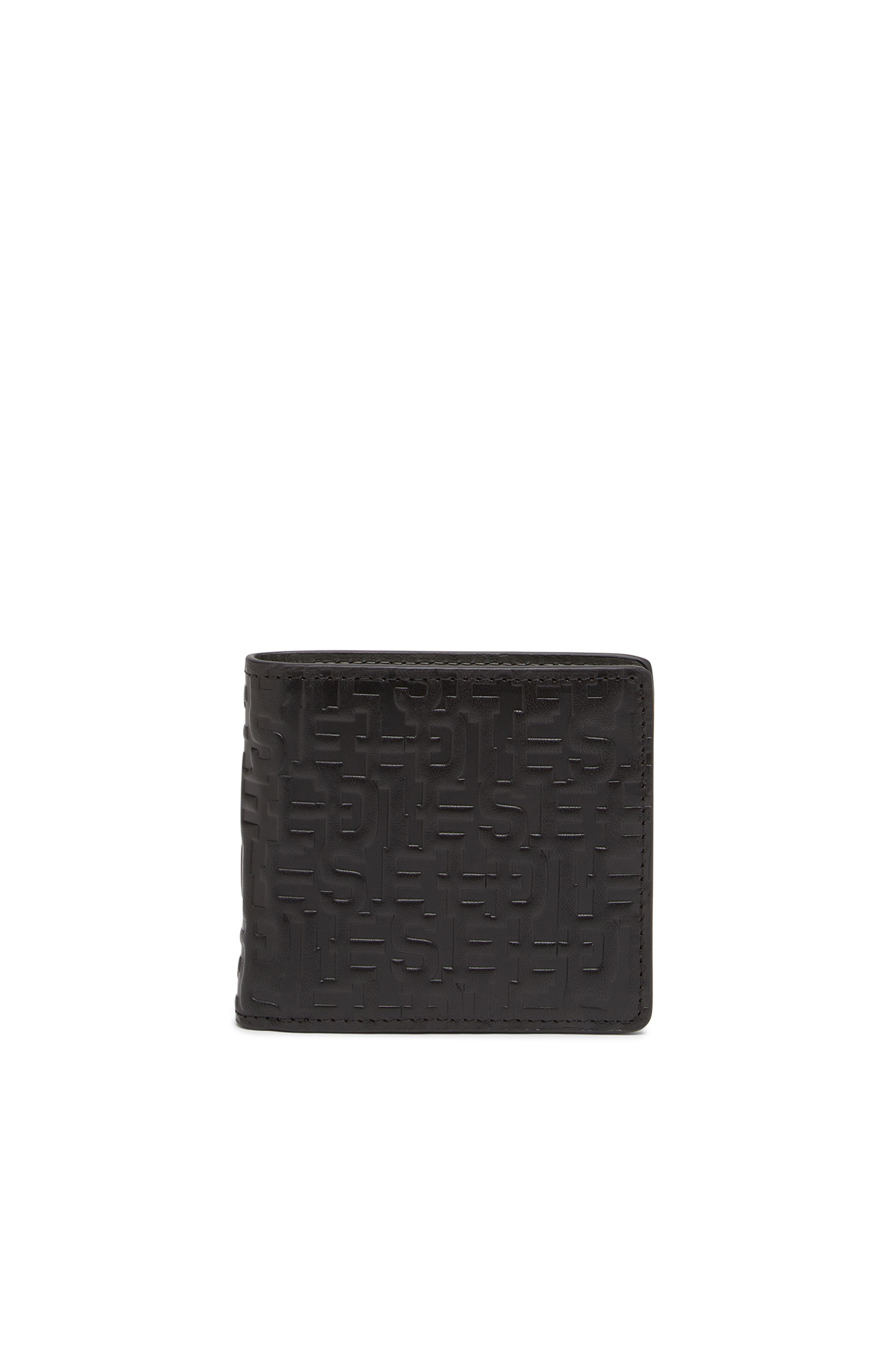 BI-FOLD COIN S Man: Zip wallet in monogram leather | Diesel