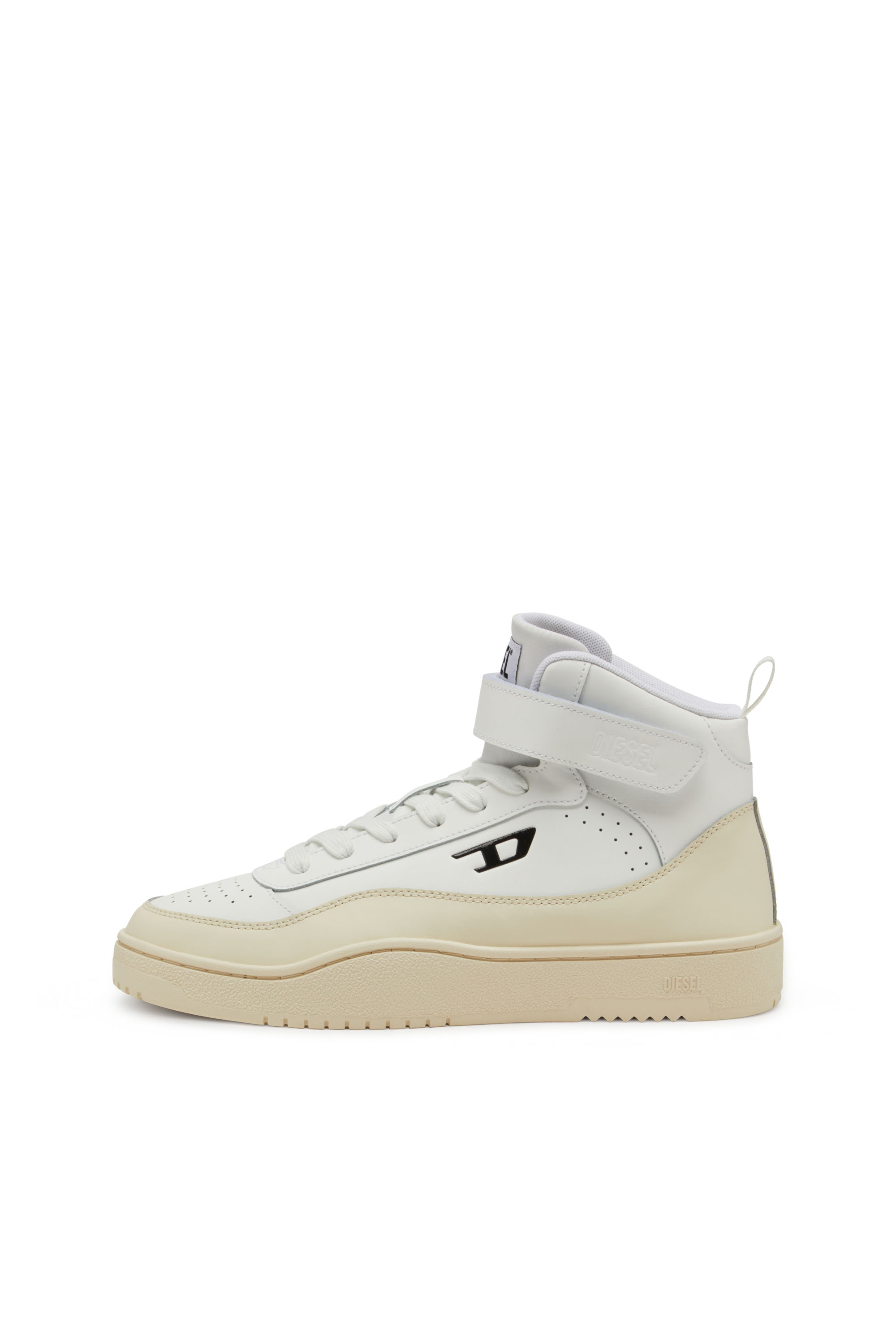 Diesel - S-TRACKER-D MID, Male's S-Tracker-D-Mid top sneaker in White - 2