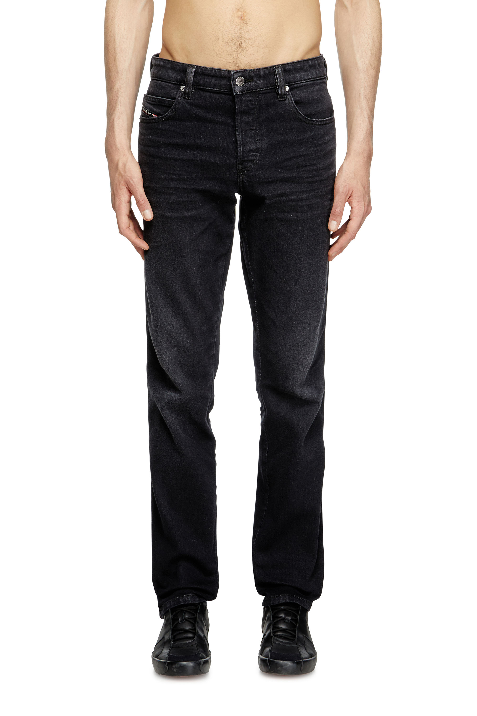 Slim Jeans 1993 D-Vyl 0DBEG, Noir/Gris foncé Diesel - Slim Jeans 1993 D-Vyl 0DBEG Homme, Noir/Gris foncé - Image 3