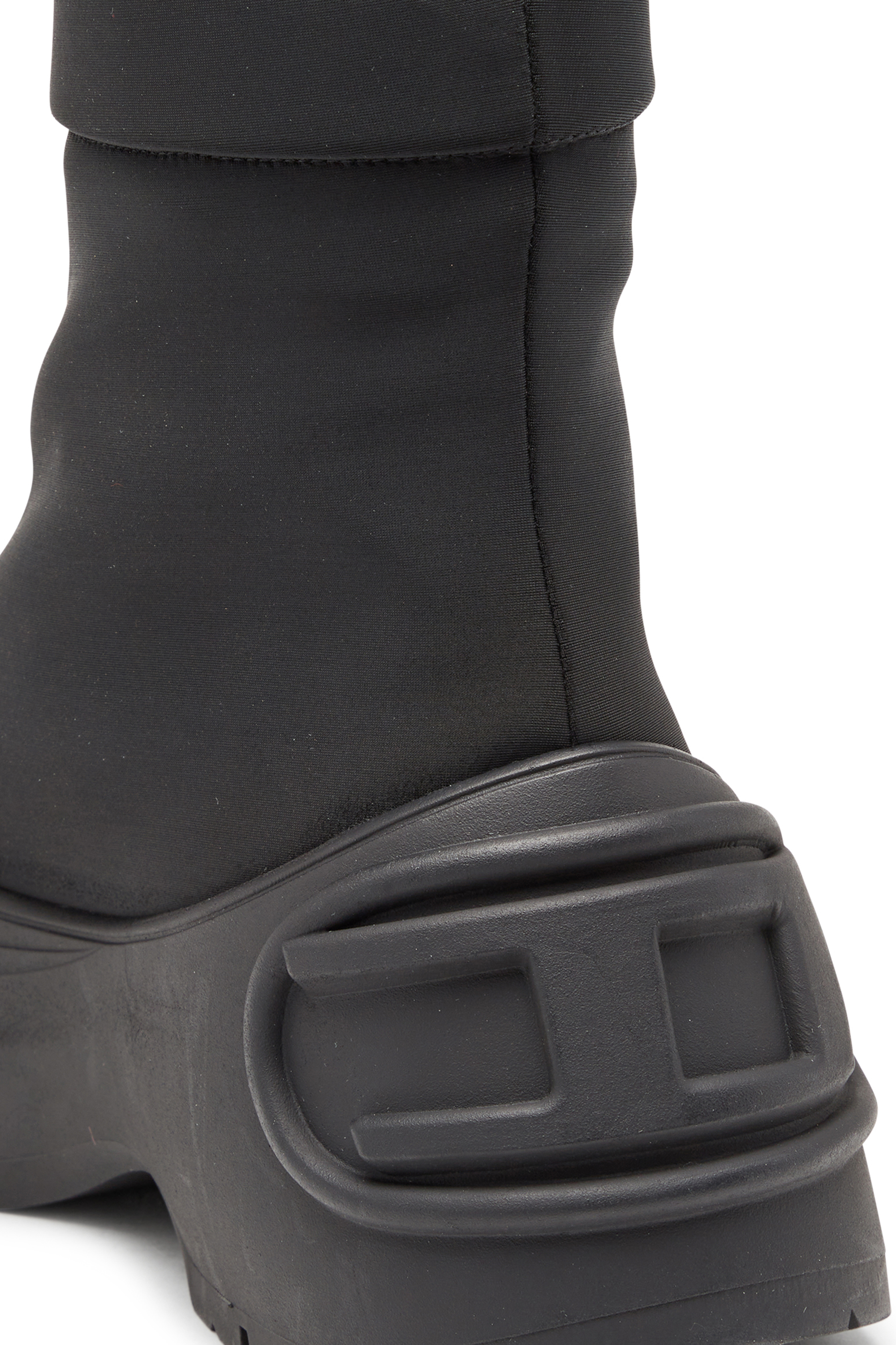 Diesel - D-DONALD CH, Male's D-Donald-Rubber-trimmed ankle boots in Black - 6