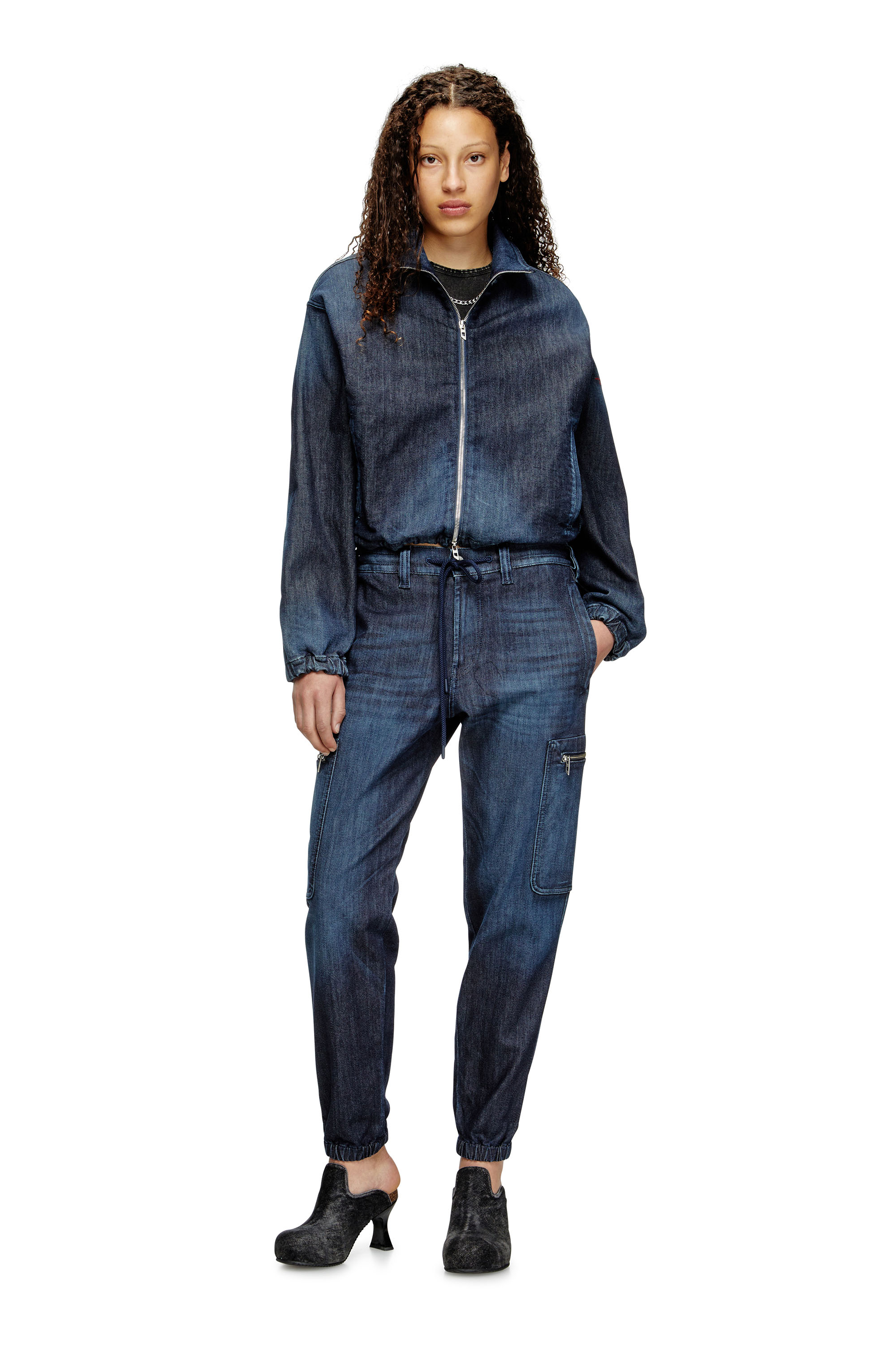 Slim D-Lab JoggJeans® 09L11, Bleu Foncé Diesel - Slim D-Lab JoggJeans® 09L11 Mixte, Bleu Foncé - Image 7