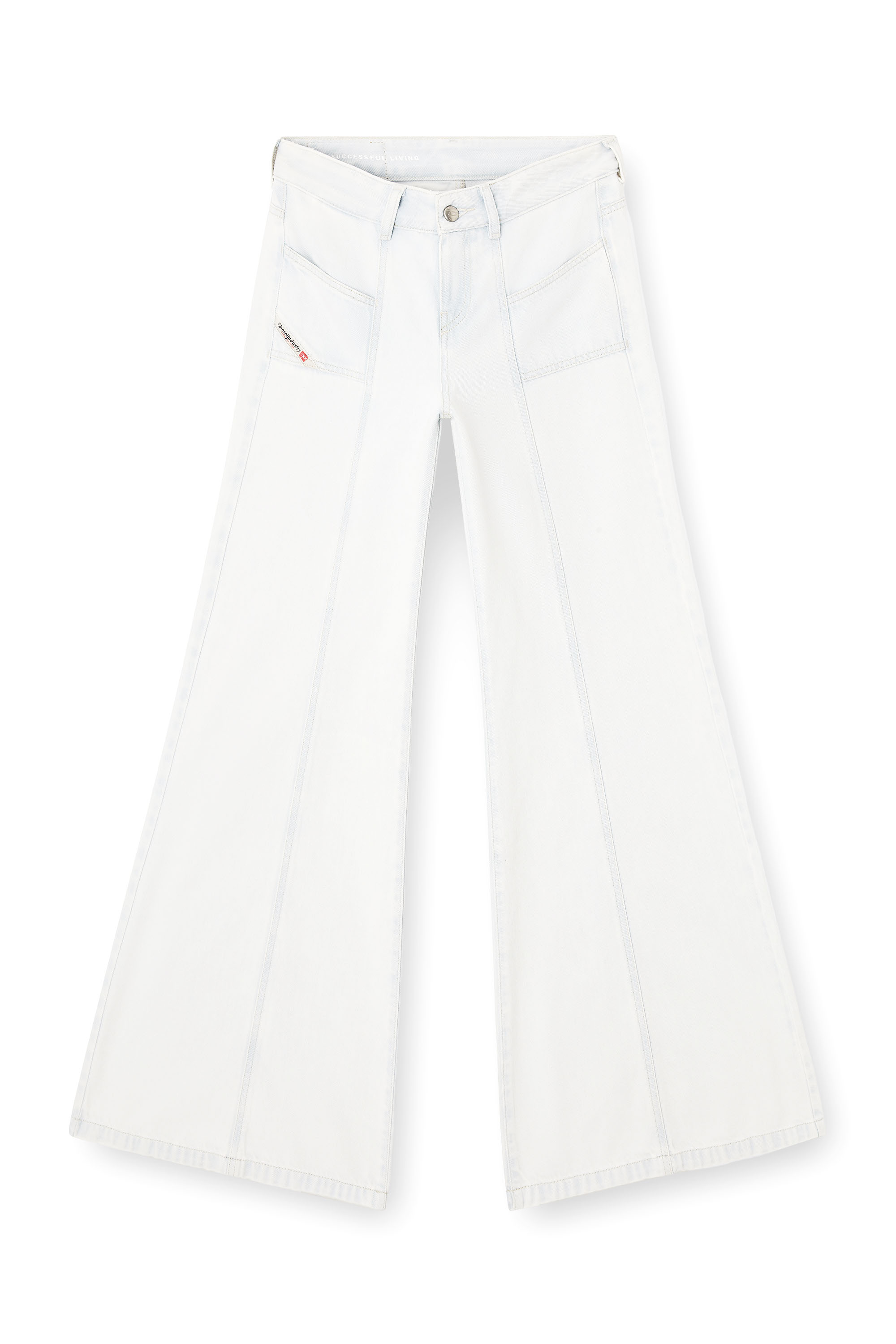 Diesel - Female's Flare Jeans D-Akii 09M08, White - 3