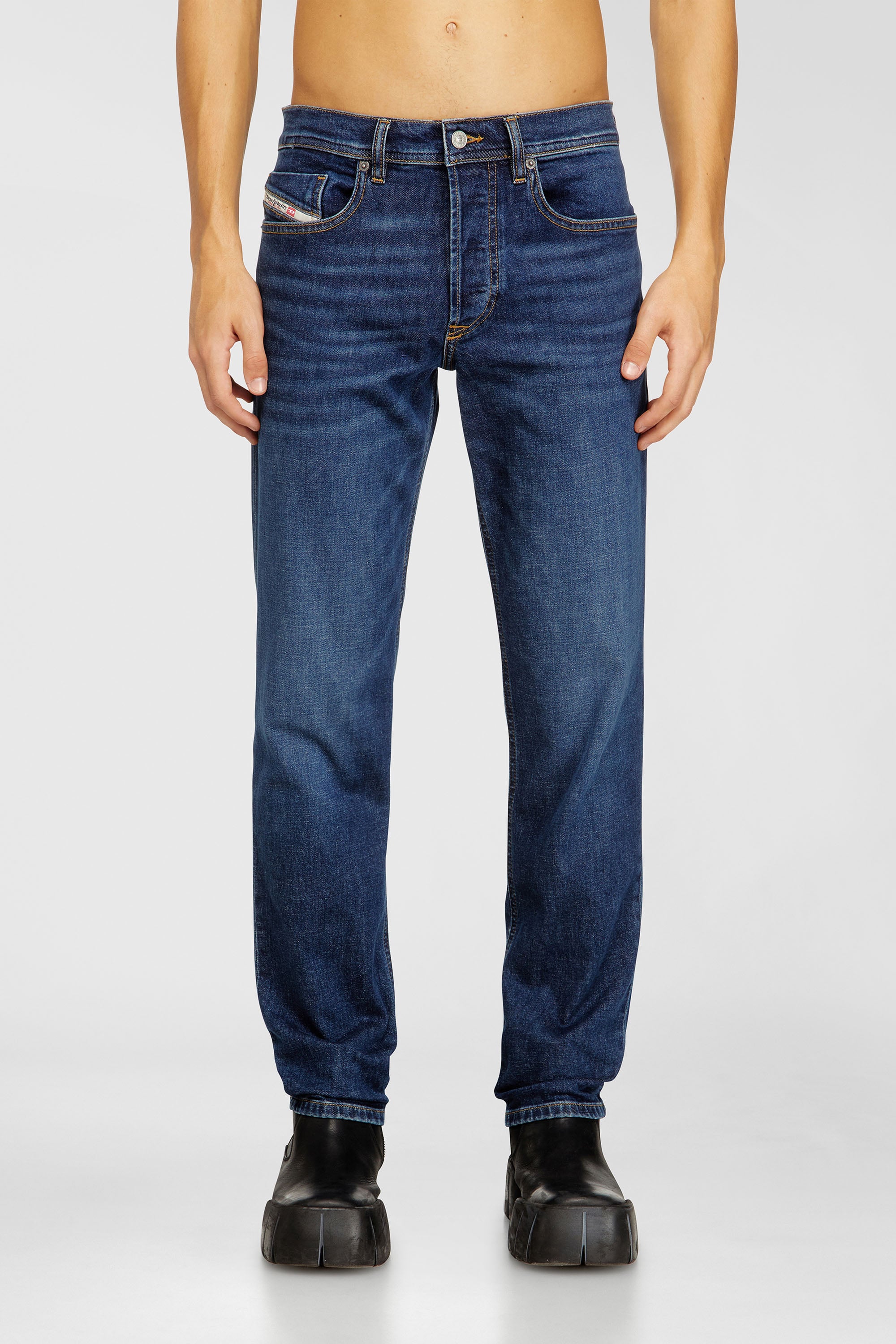 Diesel - Man's Regular Jeans 2023 D-Finitive 0ADBG, Medium blue - 2