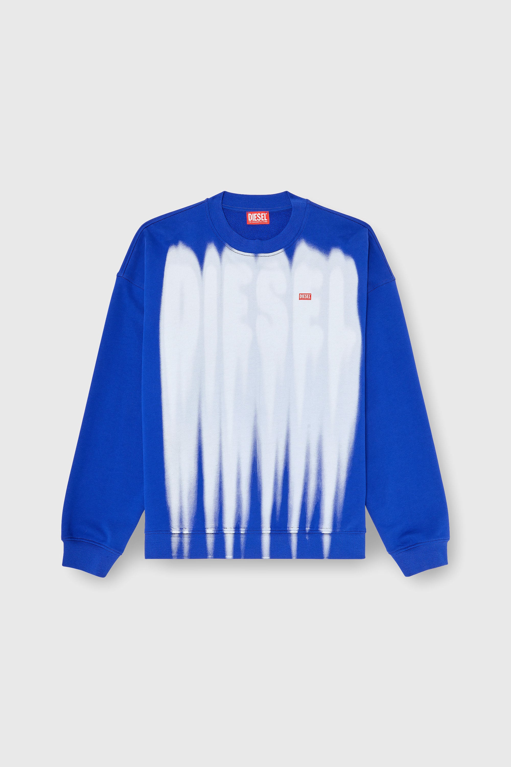 Diesel - S-BOXT-AA1, Sudadera de algod&oacute;n con estampado gr&aacute;fico Hombre in Multicolor - 2