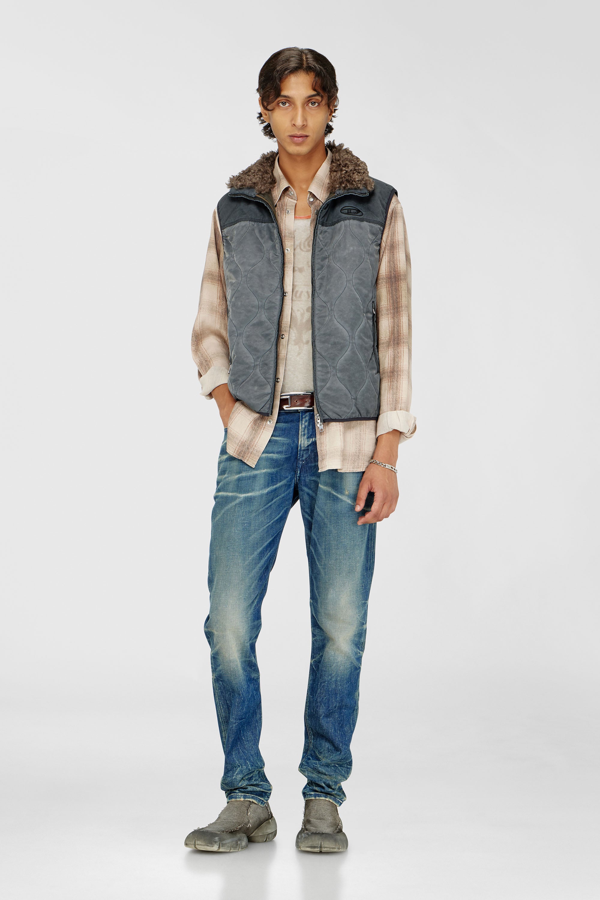 Diesel - Man's Skinny Jeans 1979 Sleenker 09P59, Medium blue - 1