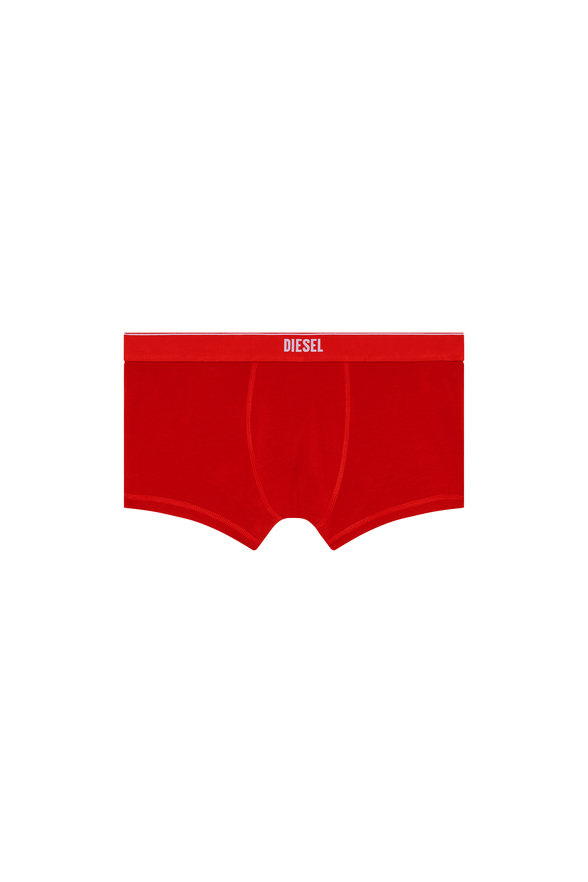 Diesel - UMBX-DAMIEN-H, Man's Boxer briefs with maxi back print in Red - 4