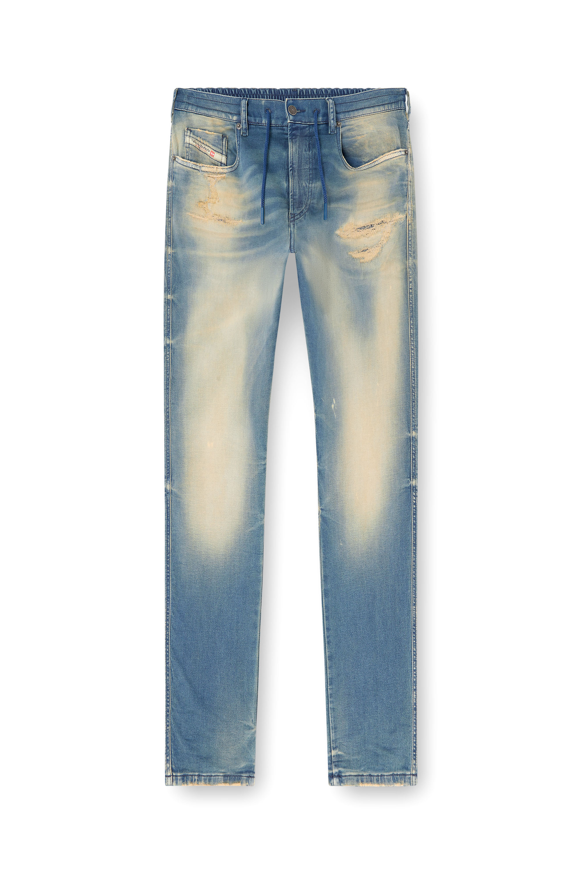 Diesel - Slim 2062 D-Strukt Joggjeans® 068PP Homme, Bleu moyen - Image 3