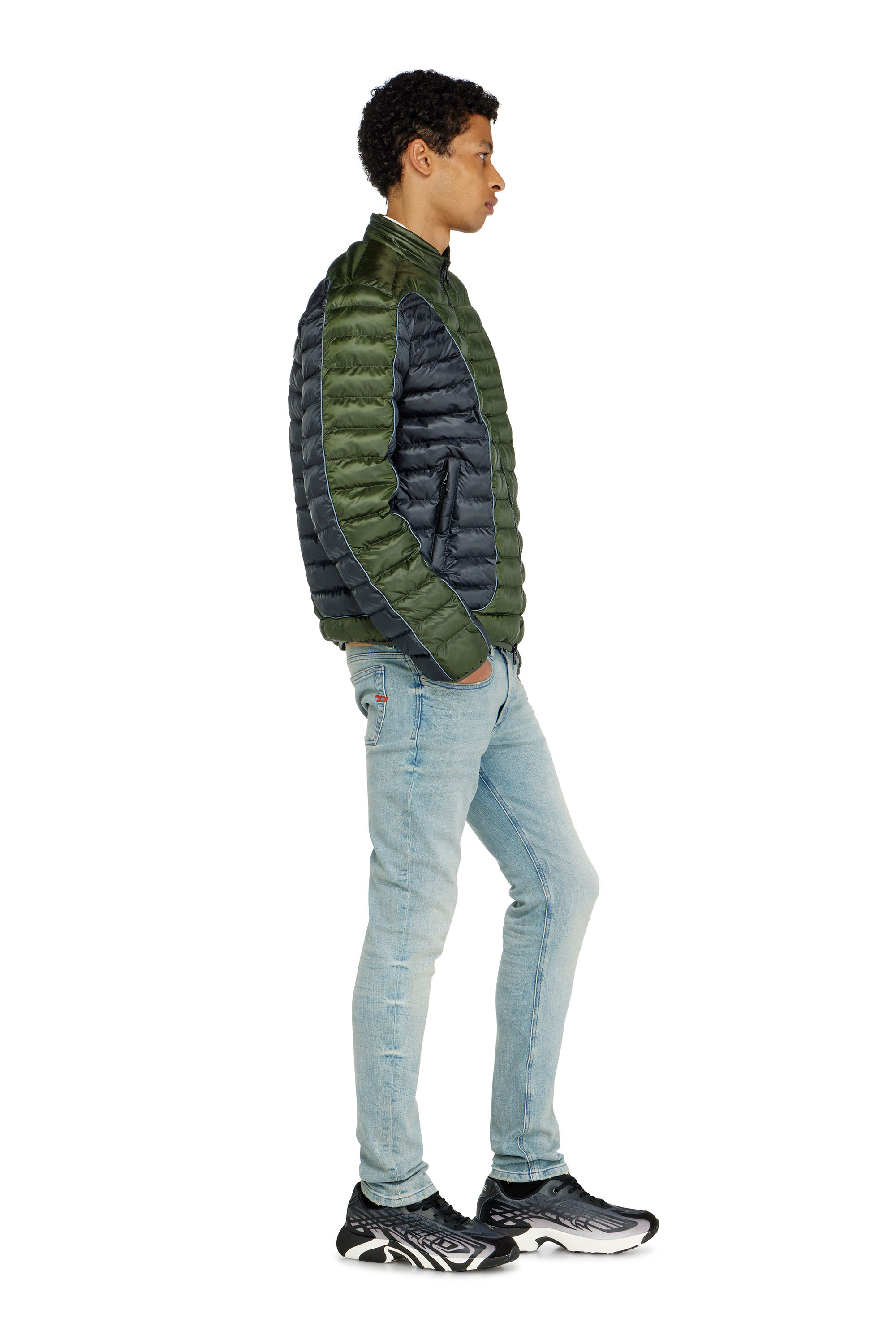 Diesel - Male's Skinny Jeans 1979 Sleenker 0KBBF, Light Blue - 2