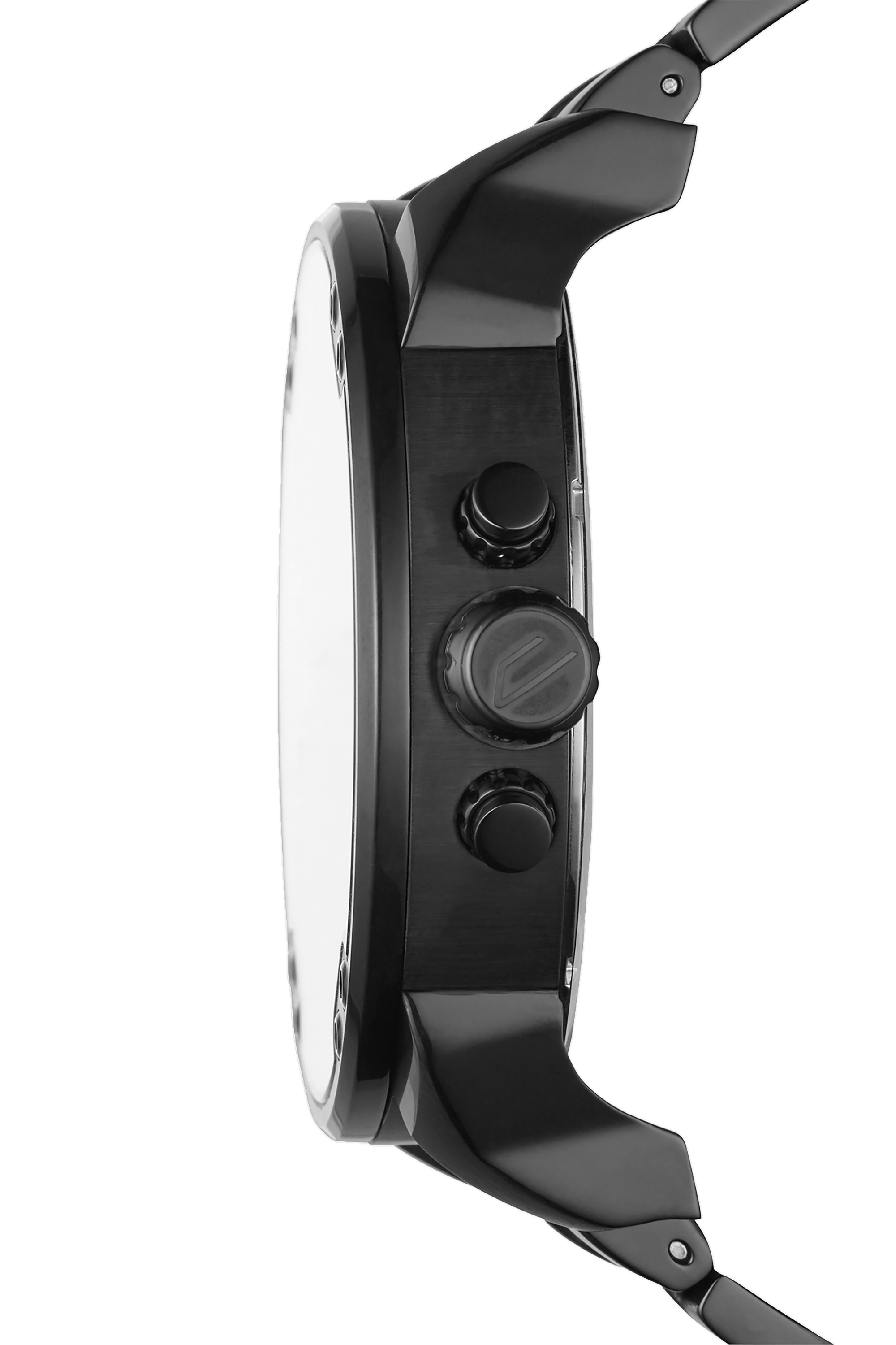 Diesel - DZ7395, Male's Mr. Daddy 2.0 black watch with detailed dial, 57 mm in Black - 2