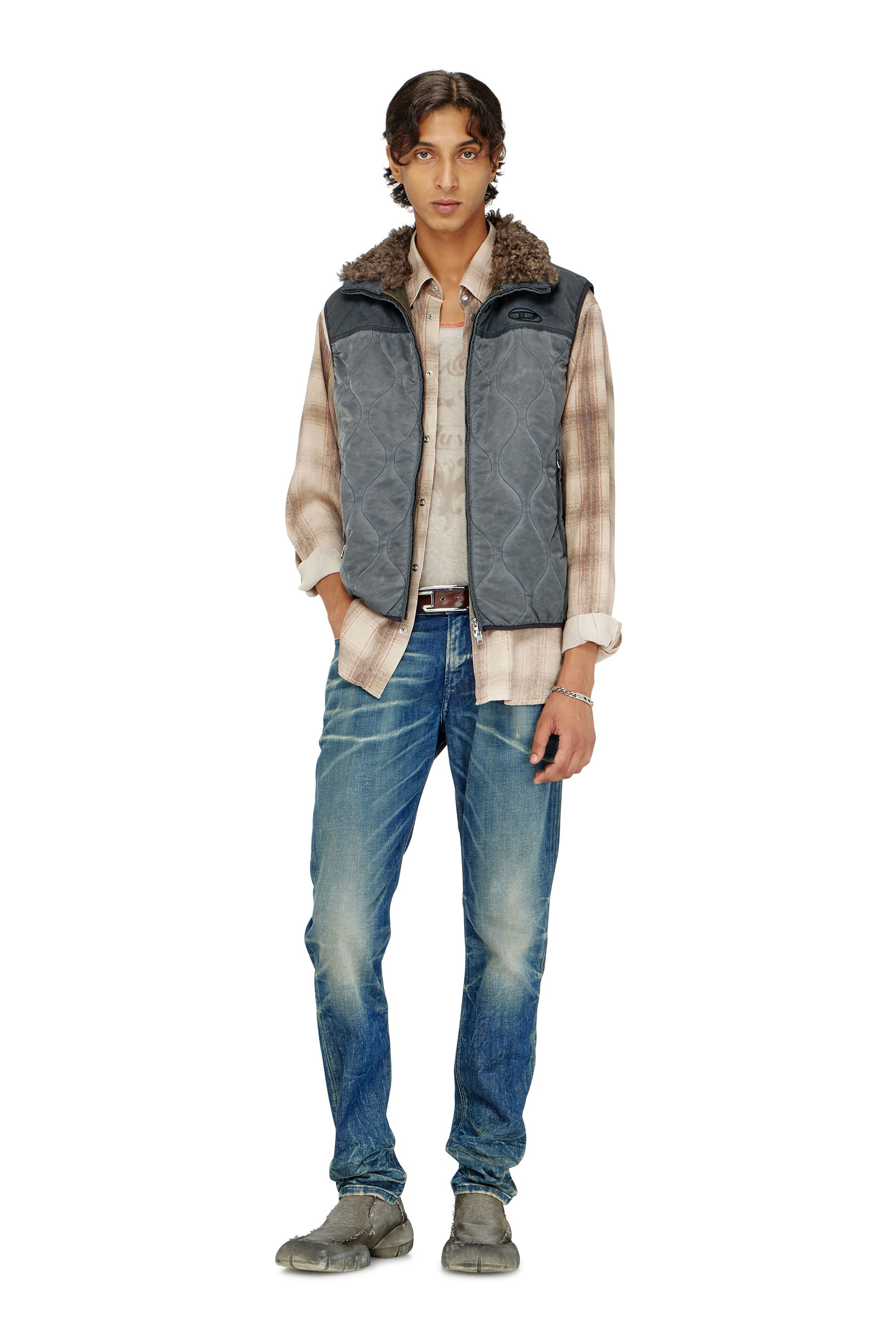 Diesel - Male's Skinny Jeans 1979 Sleenker 09P59, Medium Blue - 1