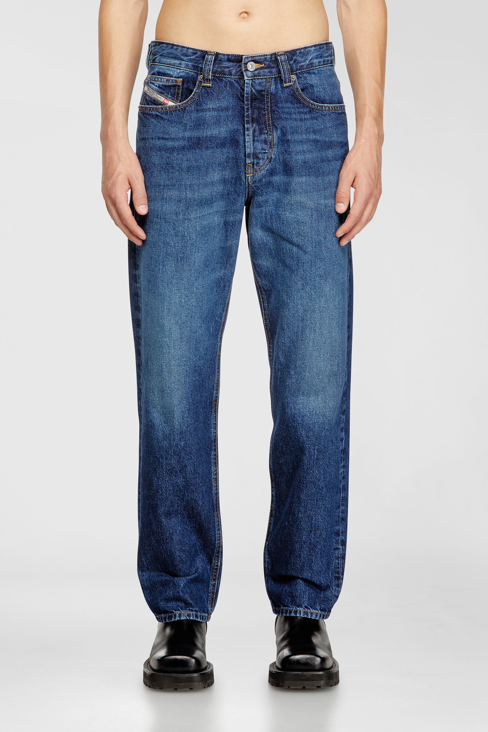 Diesel - Man's Regular Jeans 2024 D-Macs 09I27, Medium blue - 2
