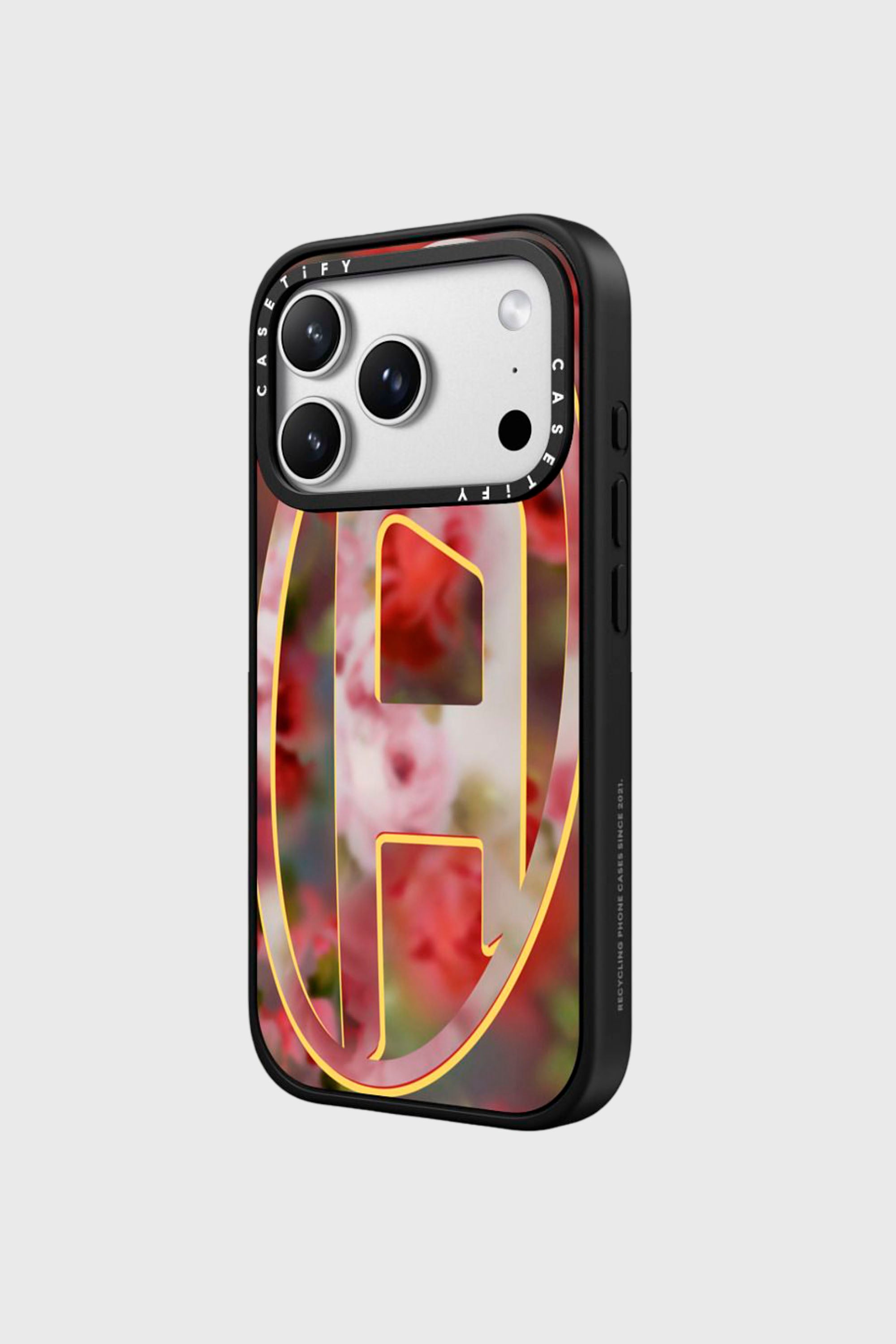 Diesel - 60555 MOULDED CASE, Unisex's Oval D impact case for iPhone 17 Pro in Red - 2