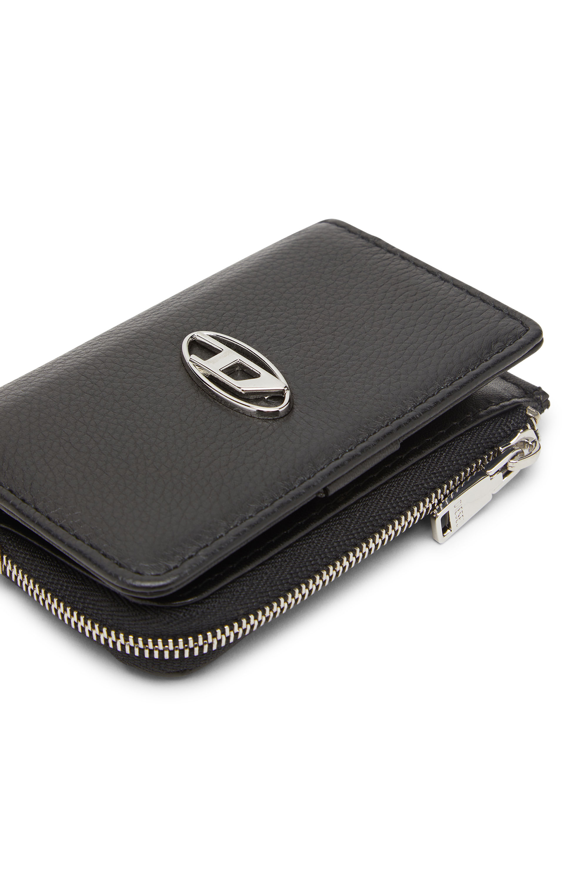 L-ZIP KEY Man: Key case in grained leather | Diesel L-ZIP KEY Man: Key case in grained leather | Diesel