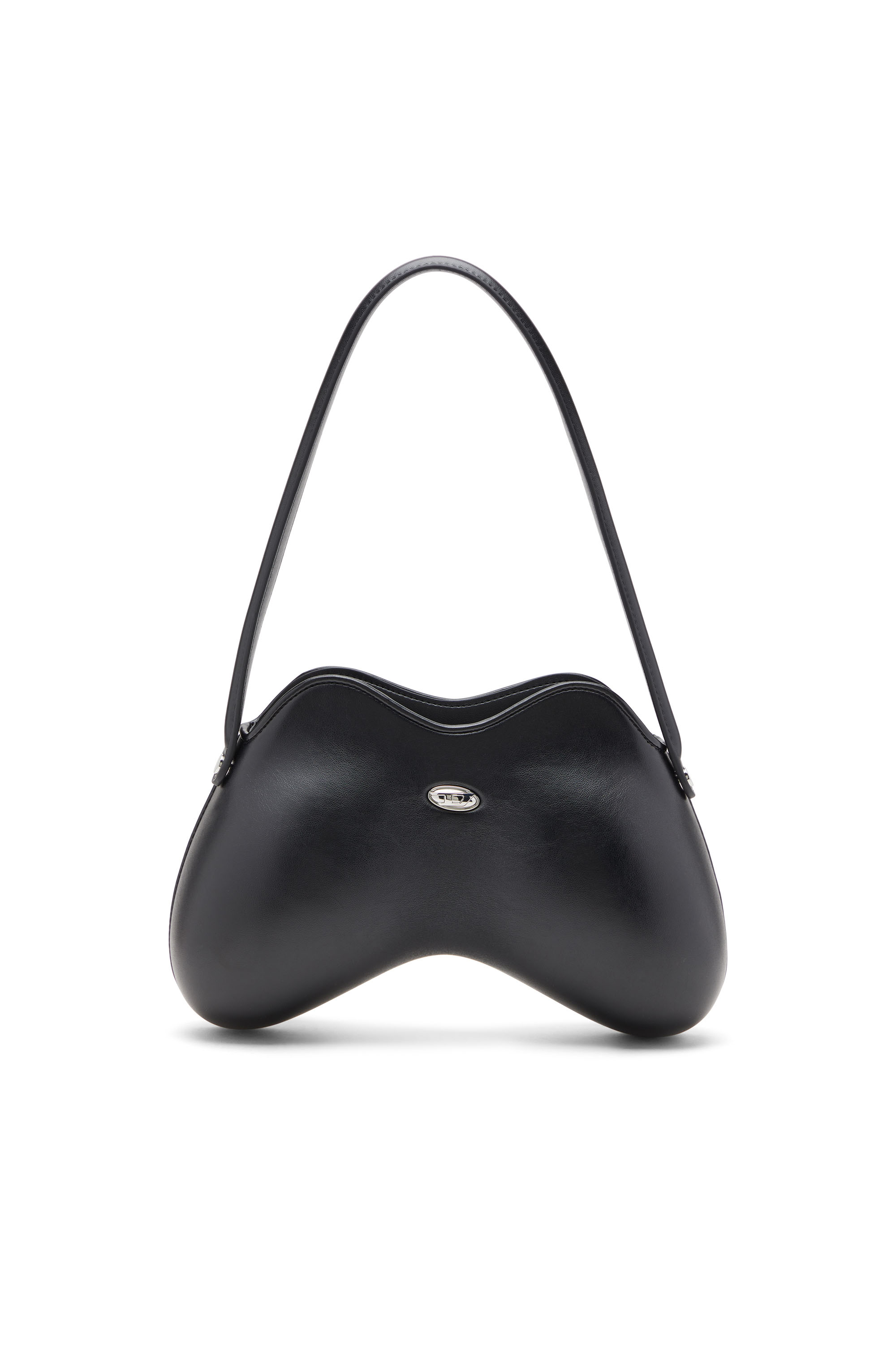 Diesel - DOUBLE-D SHOULDER, Female's Double-D-Shoulder bag in PU in Black - 1