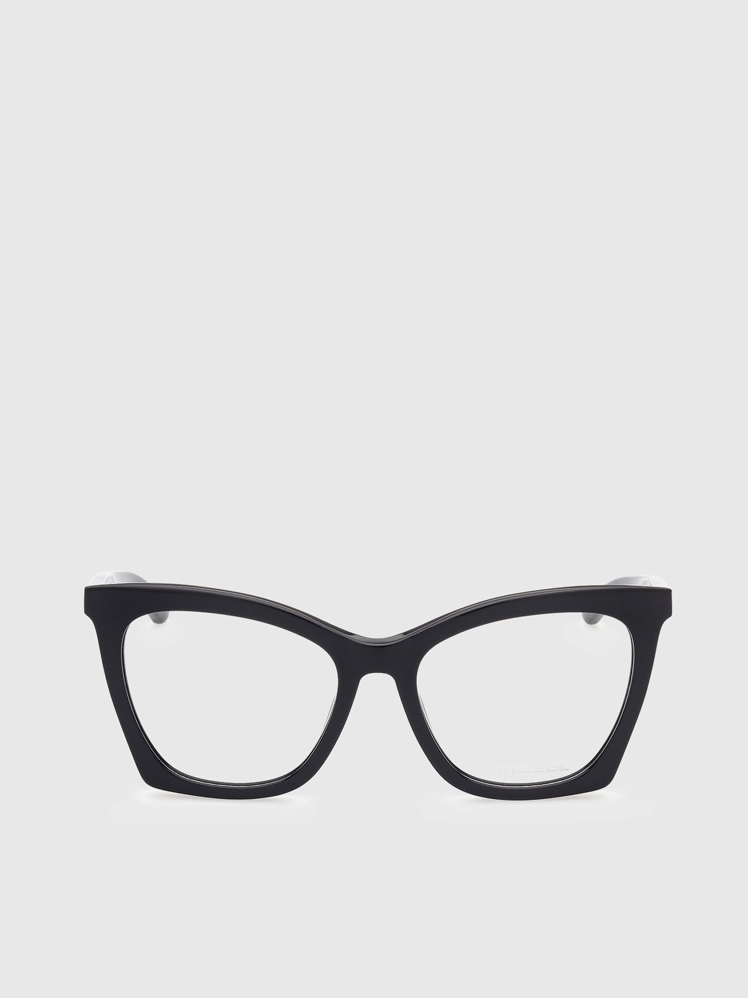 Diesel - DL5400, Woman's Optical glasses with an oversize butterfly frame in Black - 1