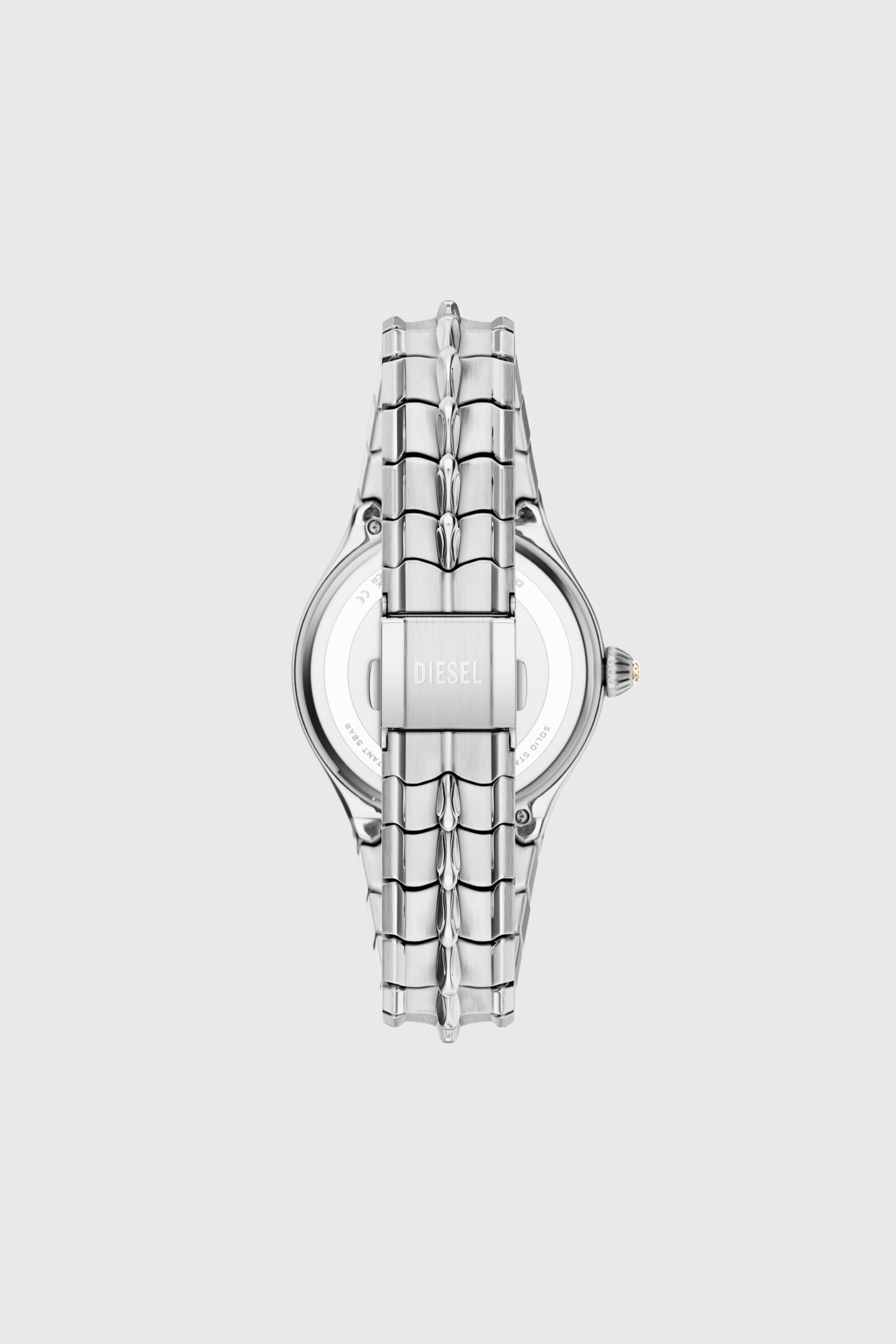 Diesel - DZ5631 WATCH, Reloj Vert de acero inoxidable Hombre in Plateado - 2