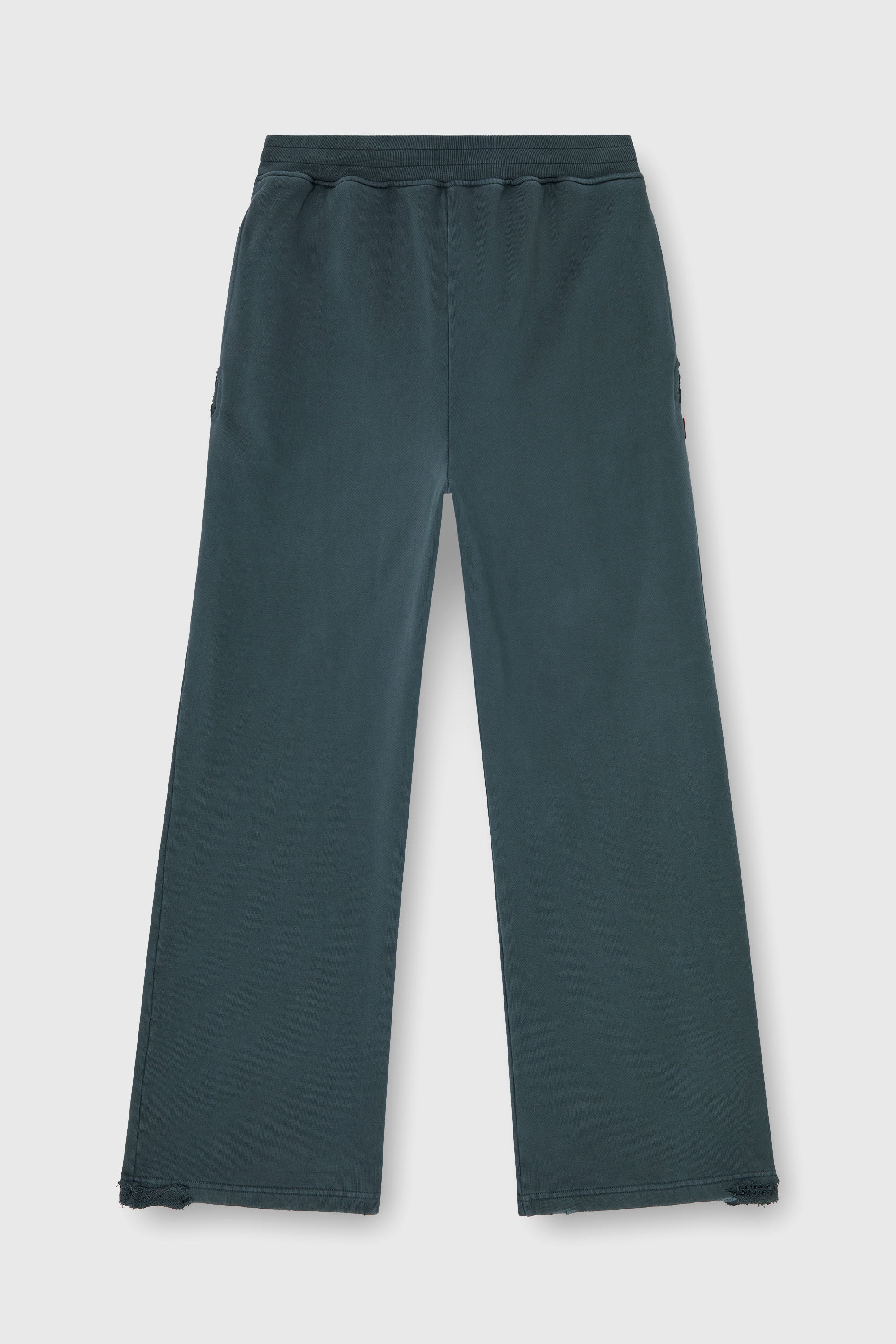 Diesel - P-MARTAINS-CRYSTALS, Pantalon de surv&ecirc;tement effet us&eacute; avec d&eacute;tails en cristal Homme in Vert - 2