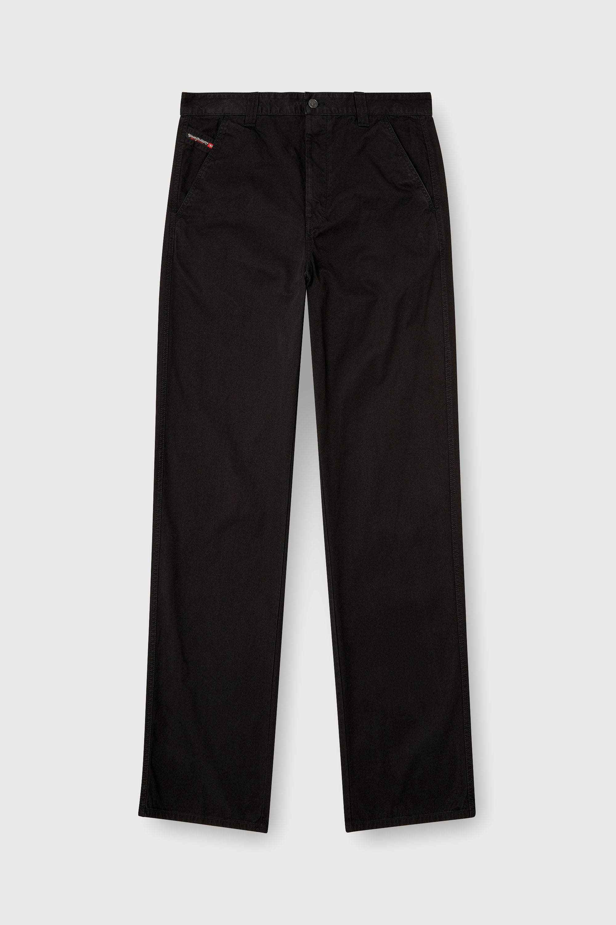Diesel - P-HANT-CHINO, Pantalon chino Homme in Noir - 2