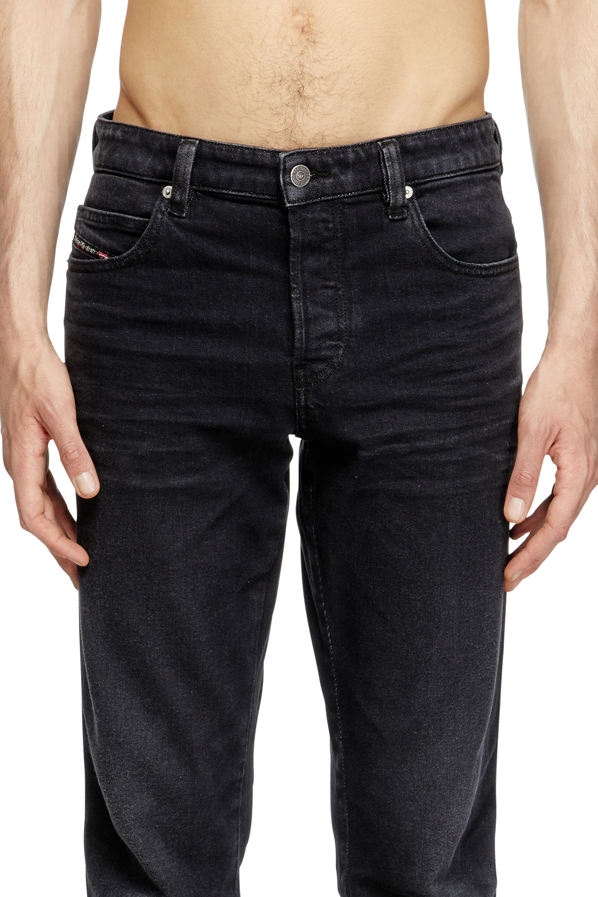 Slim Jeans 1993 D-Vyl 0DBEG, Noir/Gris foncé Diesel - Slim Jeans 1993 D-Vyl 0DBEG Homme, Noir/Gris foncé - Image 5