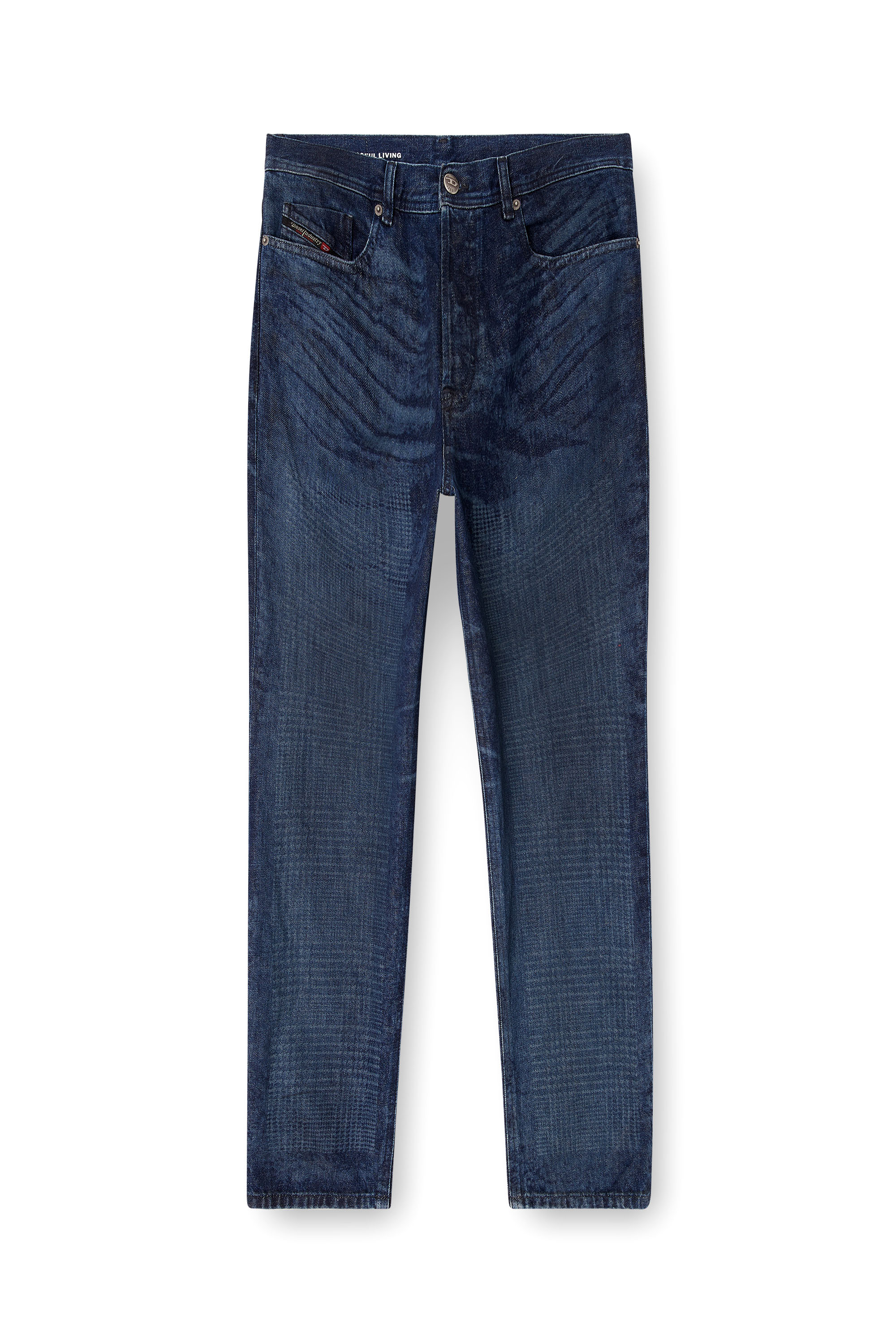 Diesel - Regular Jeans 2023 D-Finitive 007CV Hombre, Azul Oscuro - 2