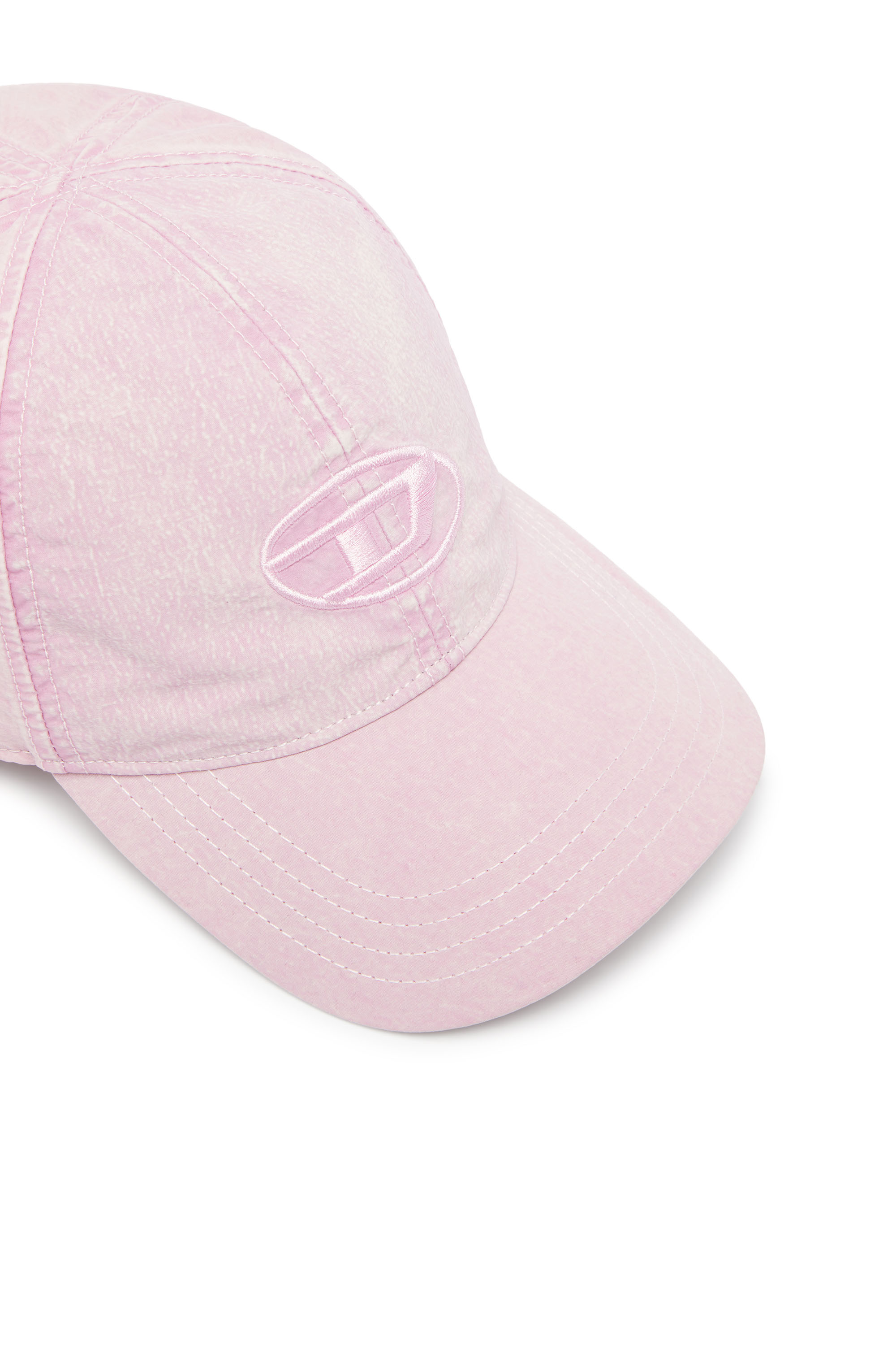 Diesel - C-NYLOFF, Gorra de b&eacute;isbol con Oval D bordado Hombre in Rosa - 3