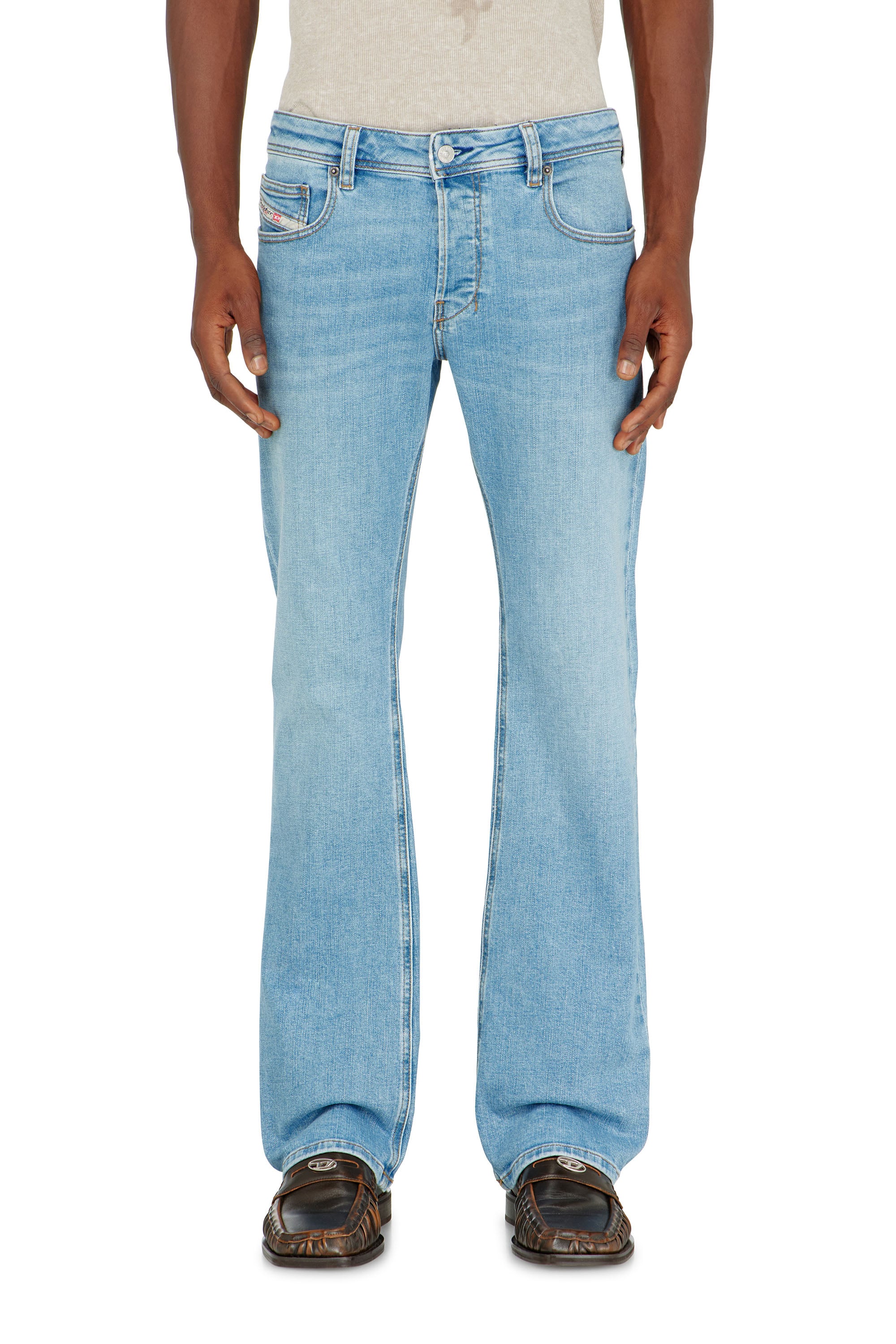 Diesel - Bootcut Jeans 2007 Zatiny 0HDBJ Homme, Bleu Clair - Image 4