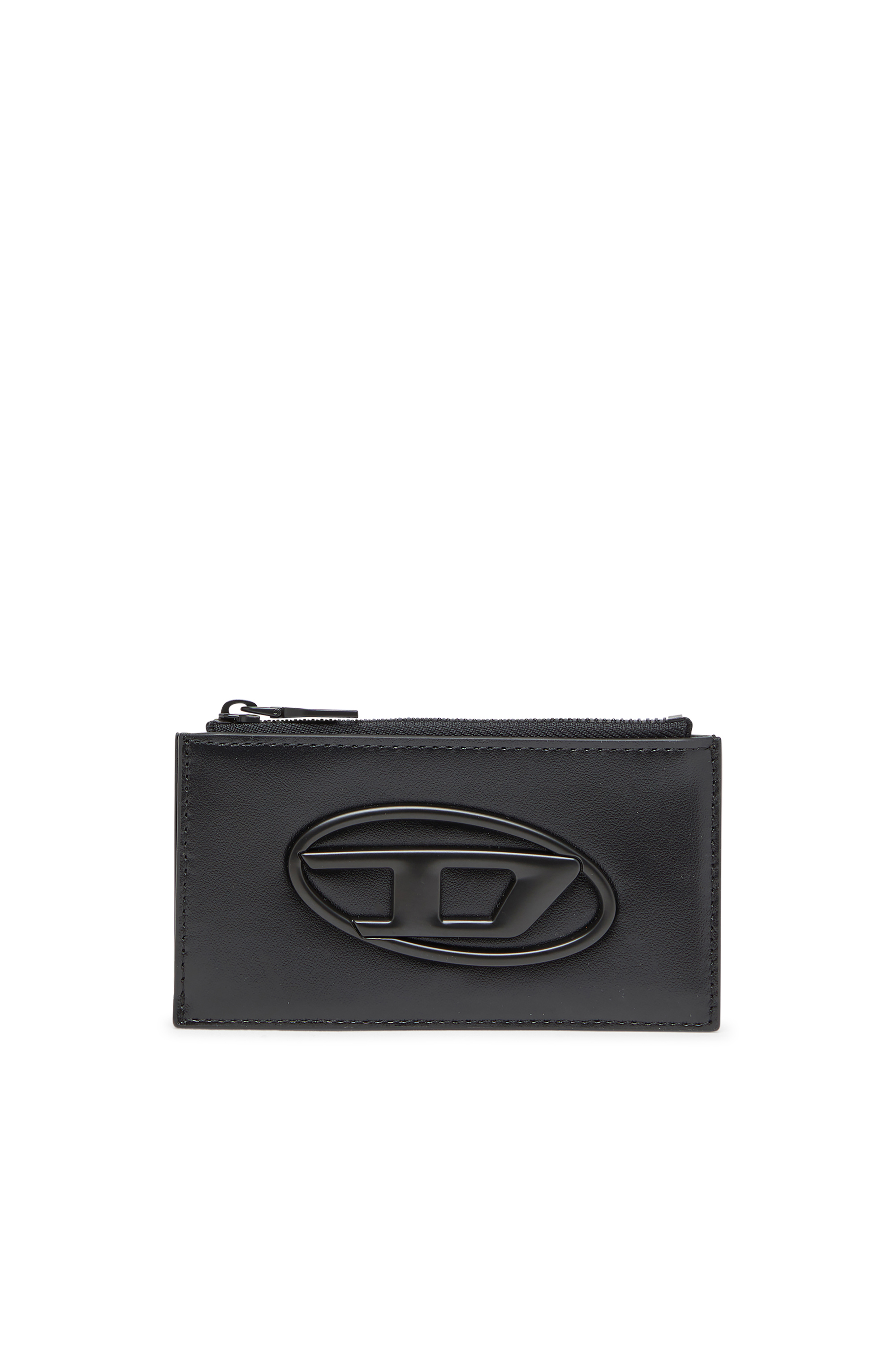 Diesel - HOLI-D CARD HOLDER III, Porte-cartes en cuir Homme in Noir - 1