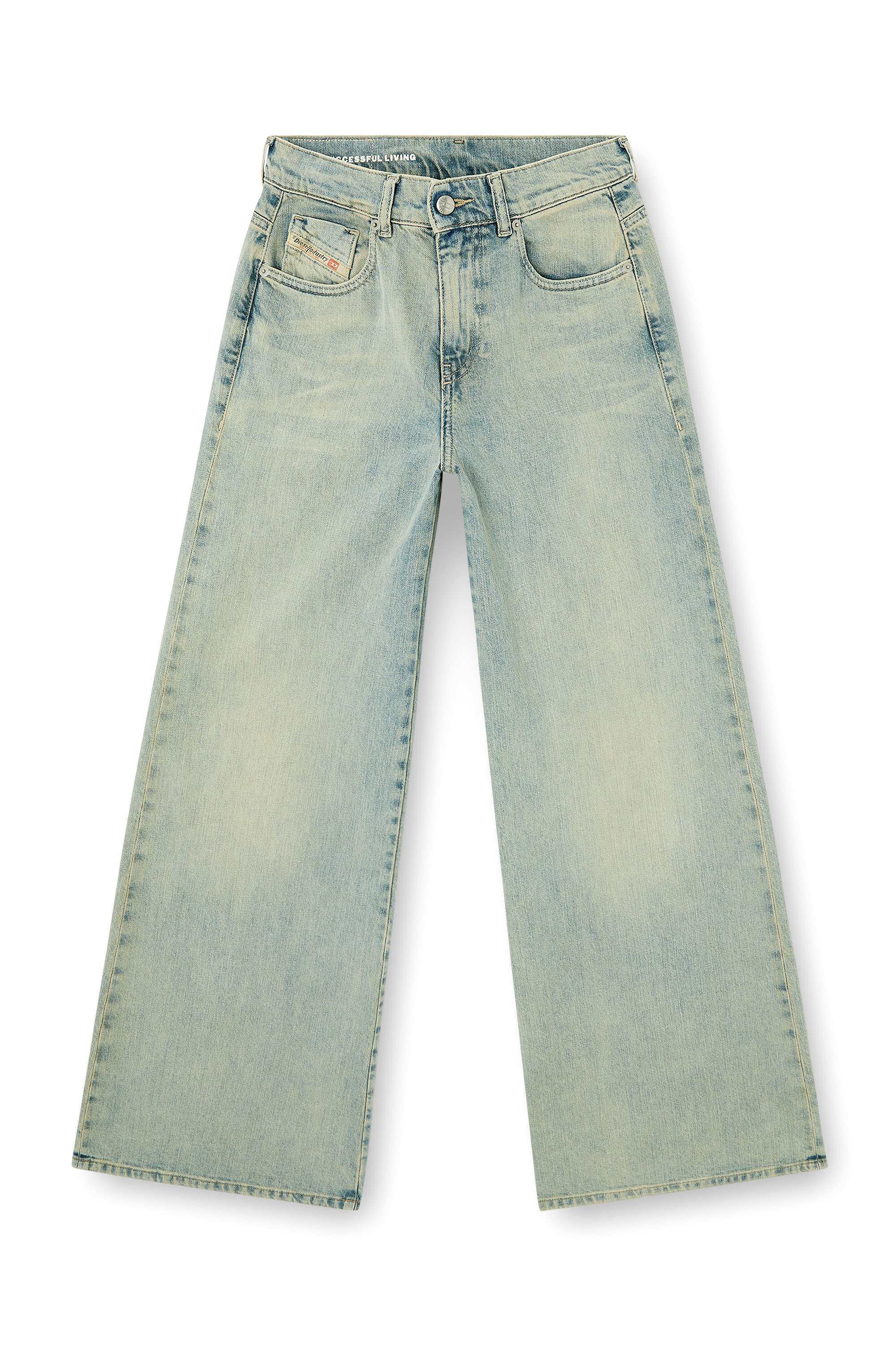 Diesel - Woman's Flare Jeans 1978 D-Akemi 09N33, Light Blue - 1