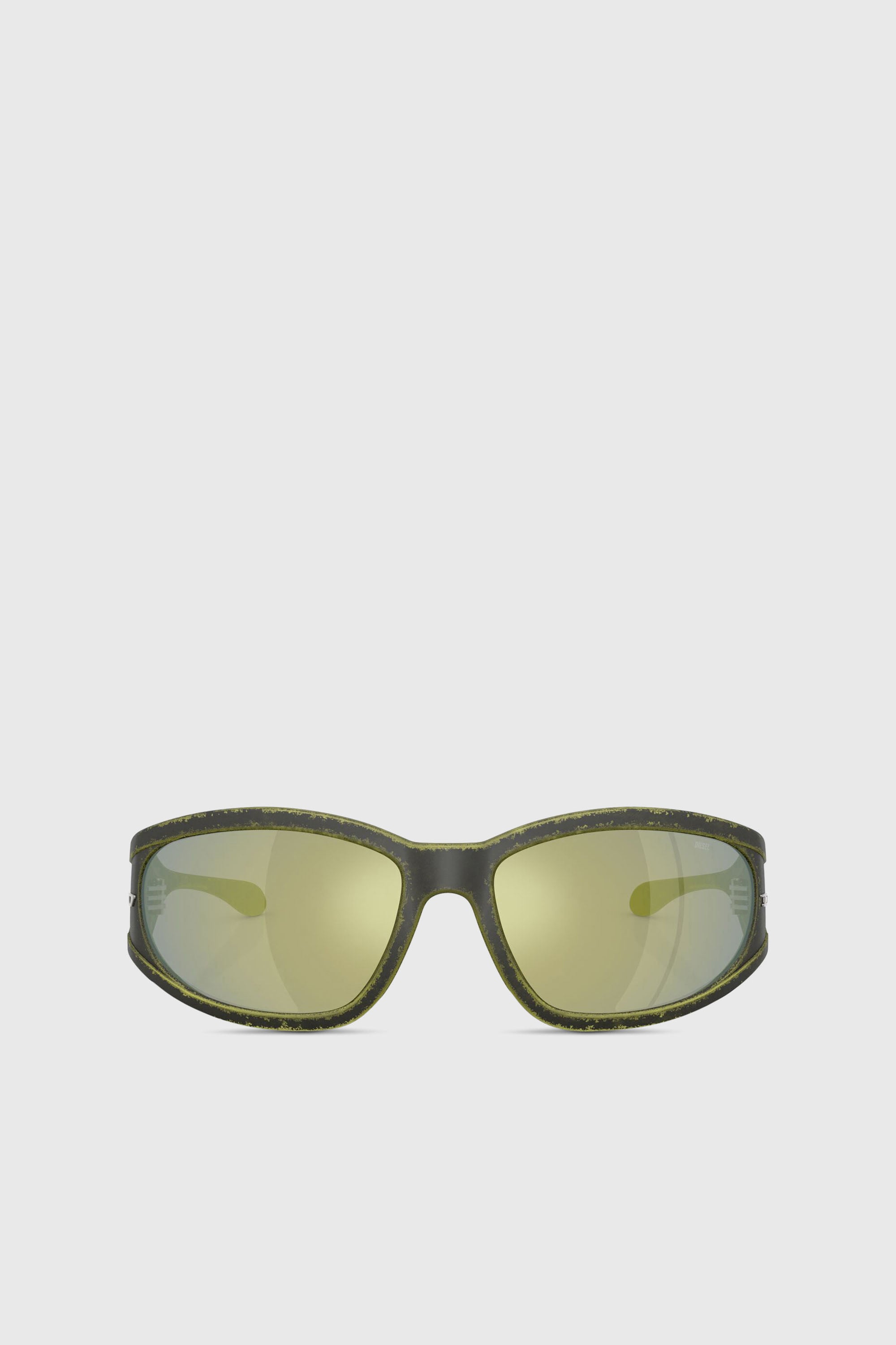 Diesel - 0DL3002, Lunettes de soleil rectangulaires en ac&eacute;tate Mixte in Vert - 1