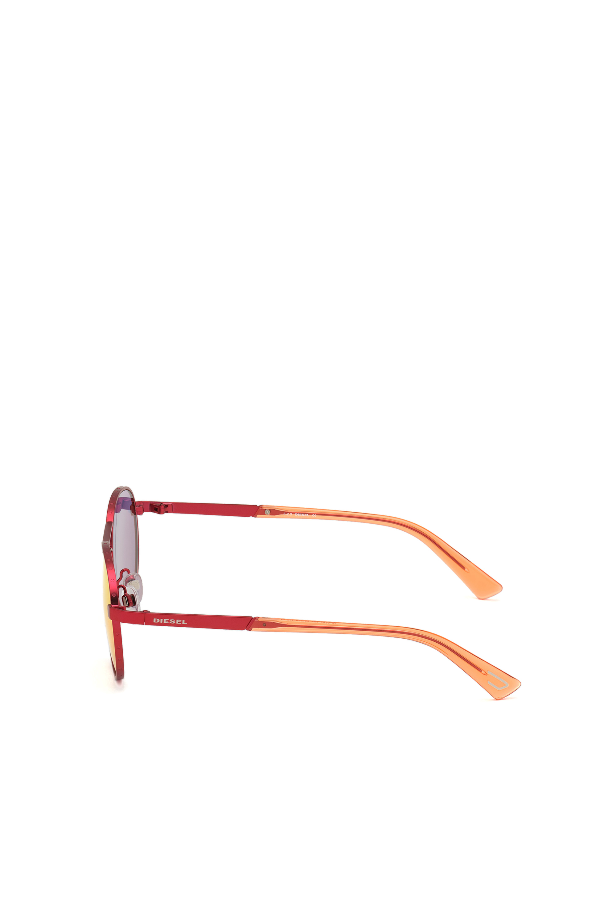 ディエマ DL0265: Eyewear with metal front and acetate temple | Diesel