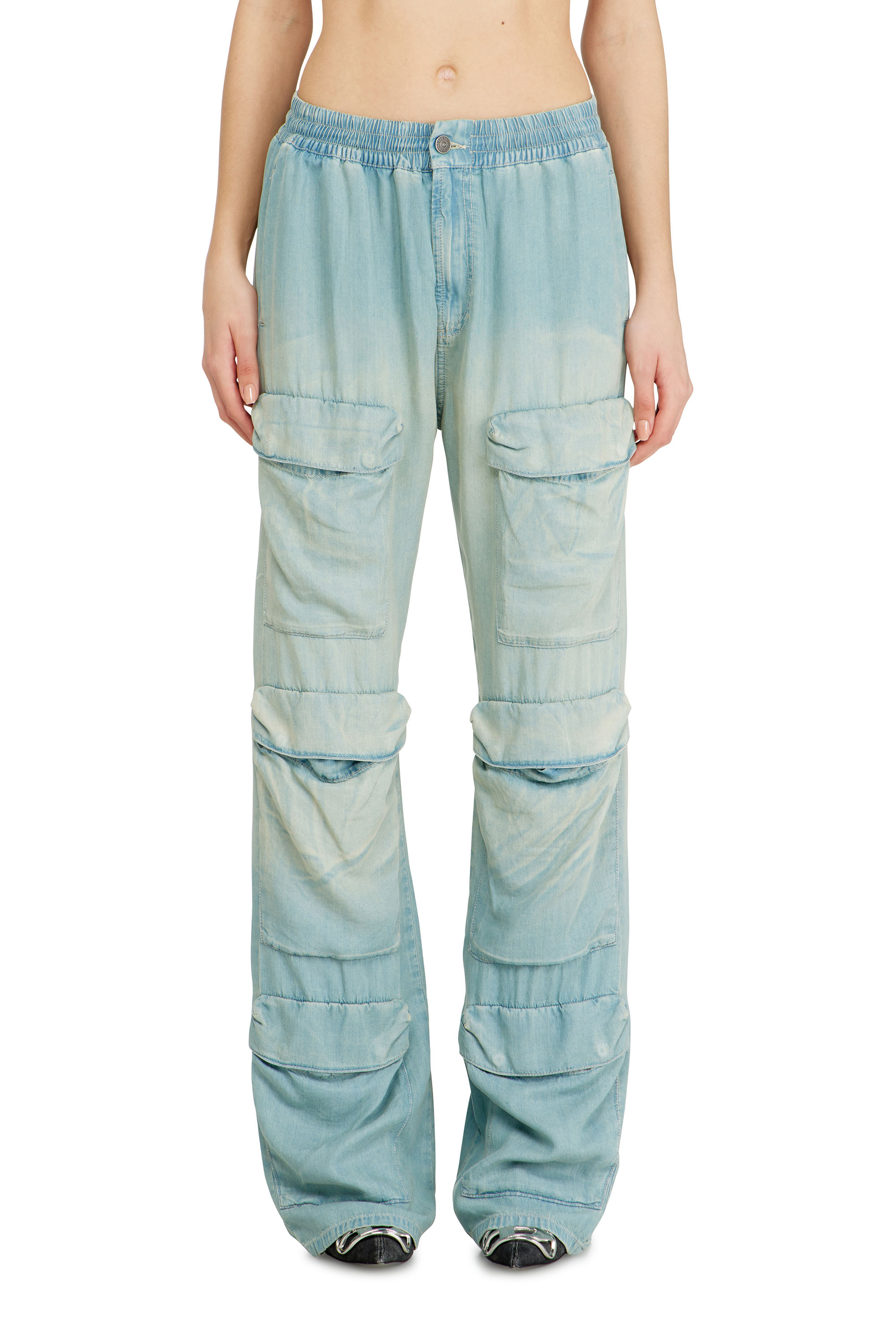 Diesel - Female's Regular Jeans D-Pocky 0ADCF, null - 1