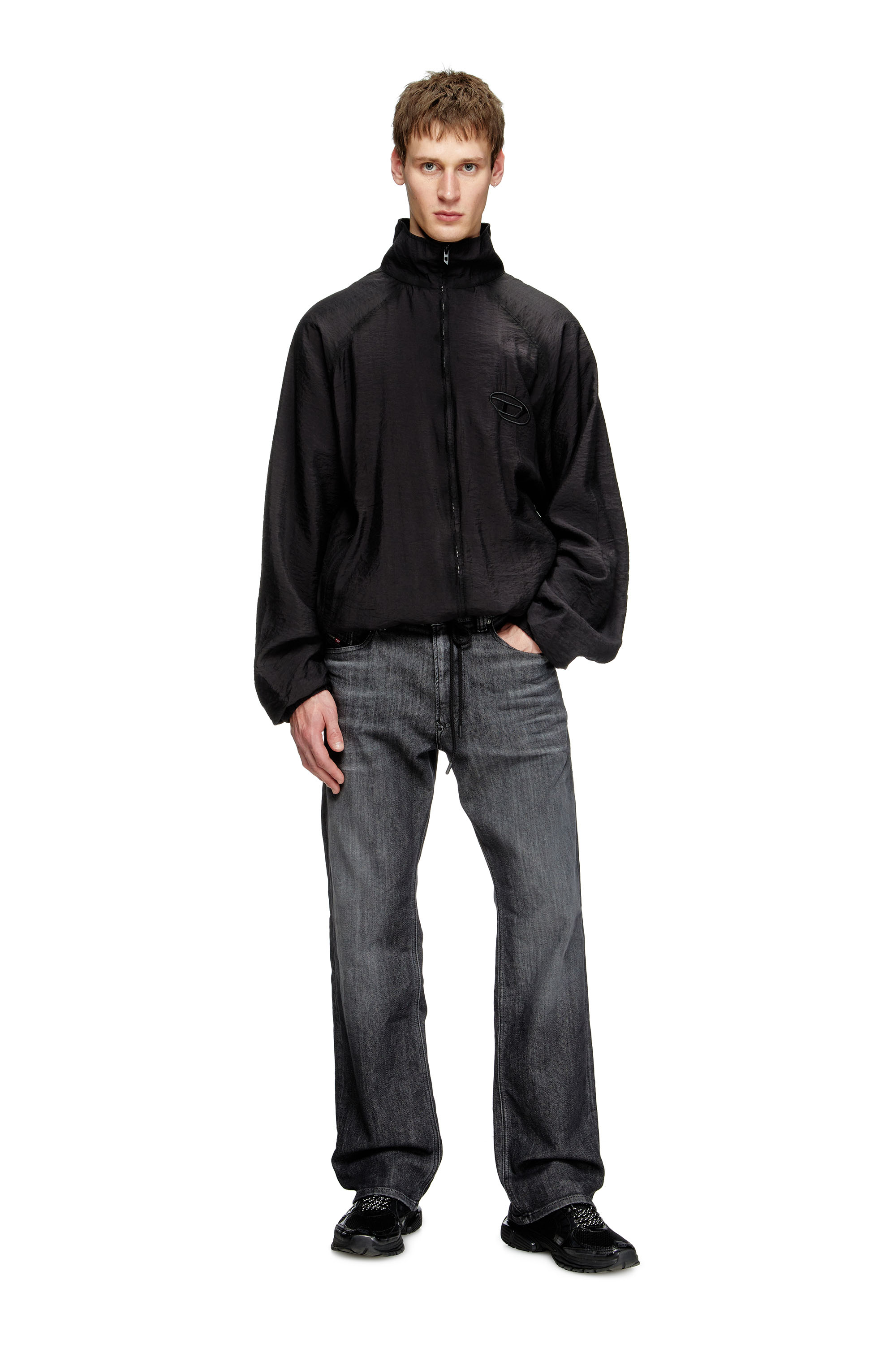 Diesel - Man's Relaxed 2080 D-Reel Joggjeans® 09M66, Black/Dark grey - 2