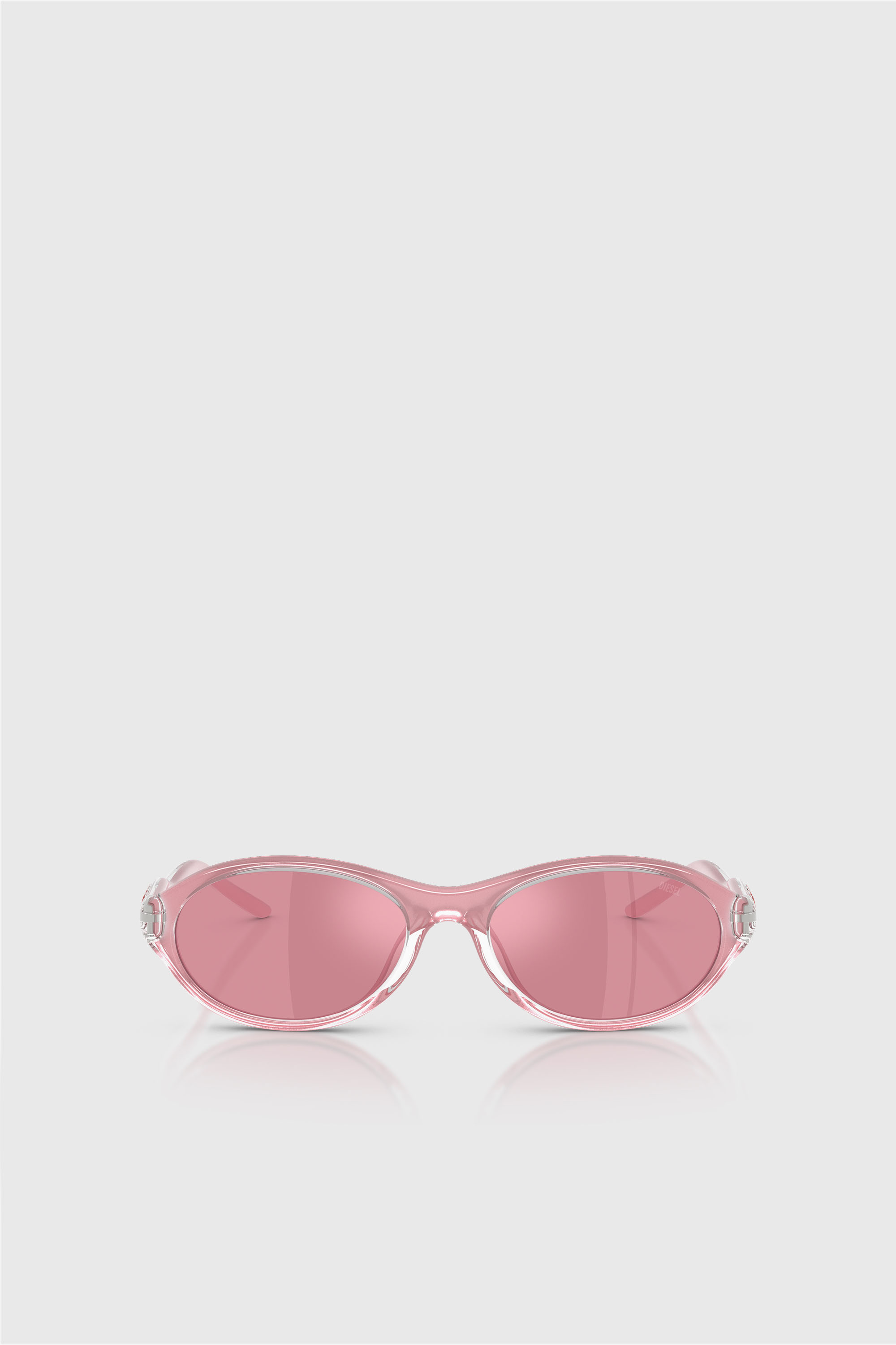 Diesel - 0DL3024U, Gafas de sol ovaladas Unisex in Rosa - 1