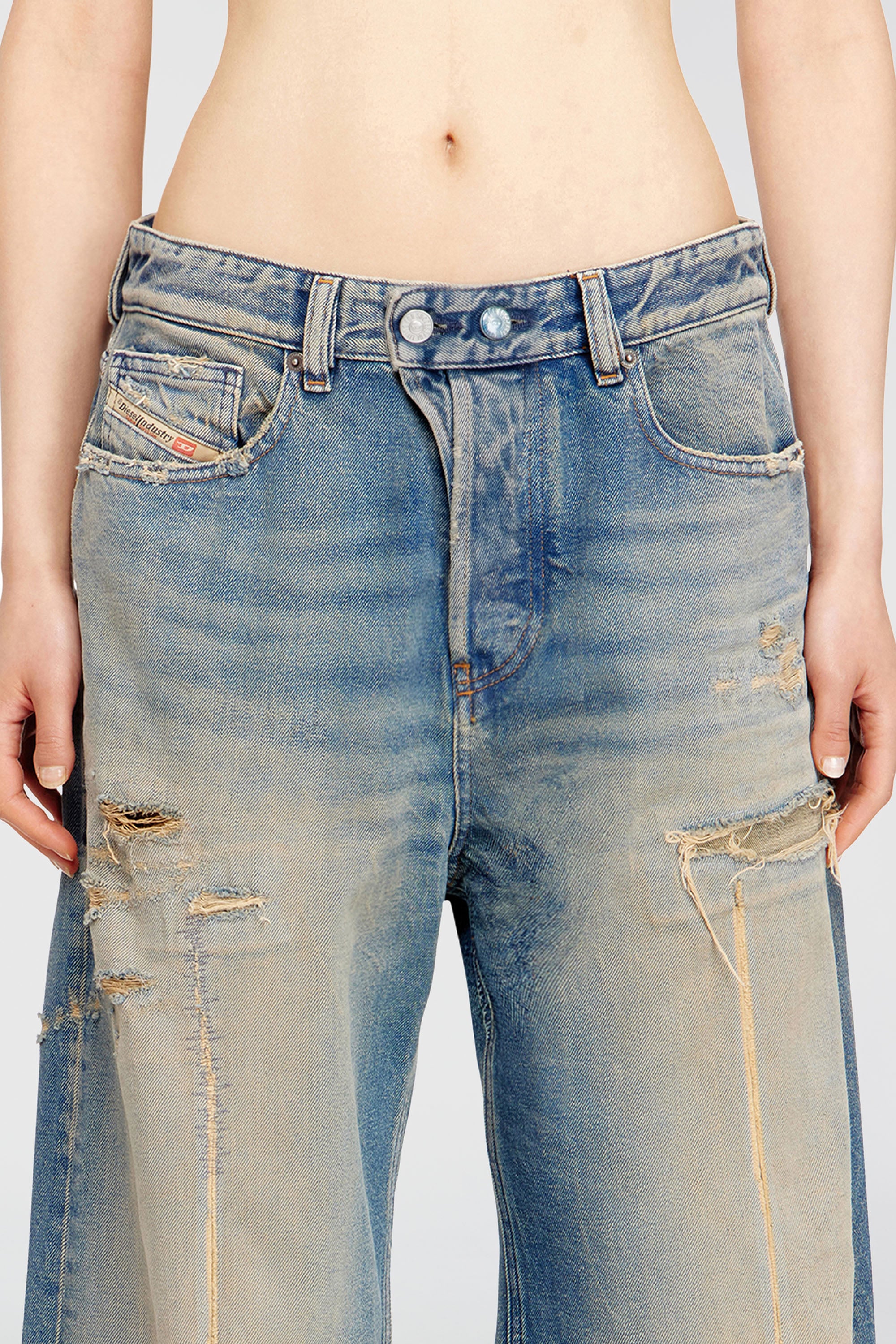 Women's Relaxed Jeans | Low Waist 1996 D-Sire | Medium blue