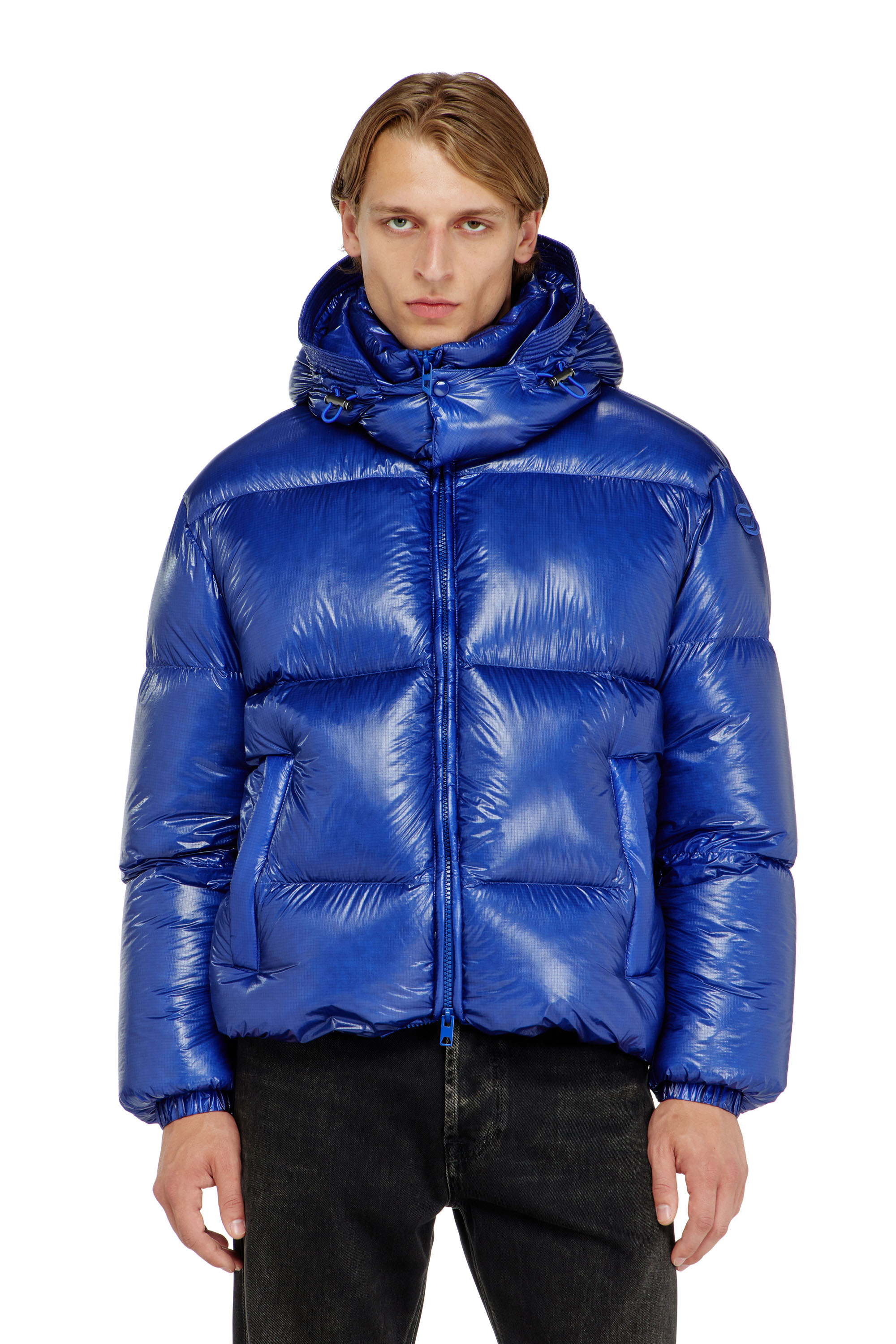 Diesel - W-ROLFYS-WRD-BKCP, Chaqueta acolchada con capucha desmontable Hombre in ToBeDefined - 6