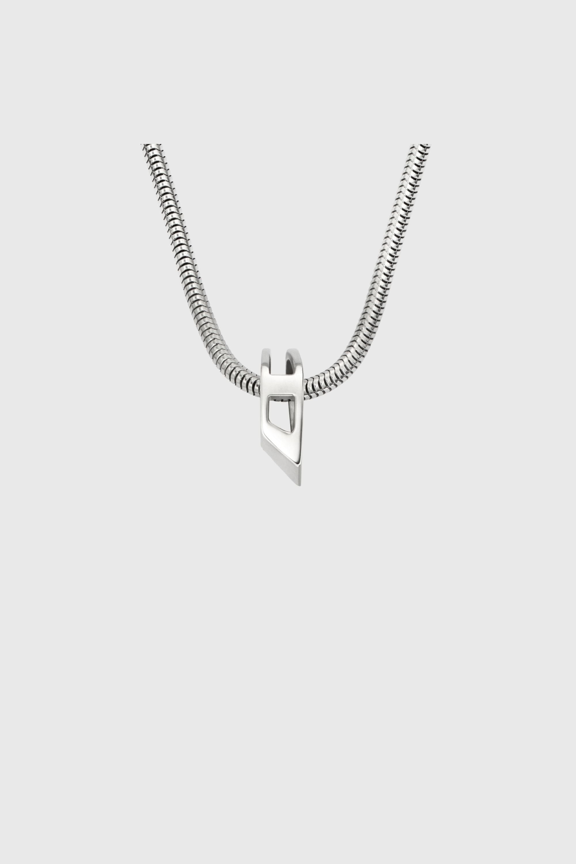 Diesel - DX167240 JEWELLERY, Unisex's Stainless Steel Chain Necklace in Silver - 2