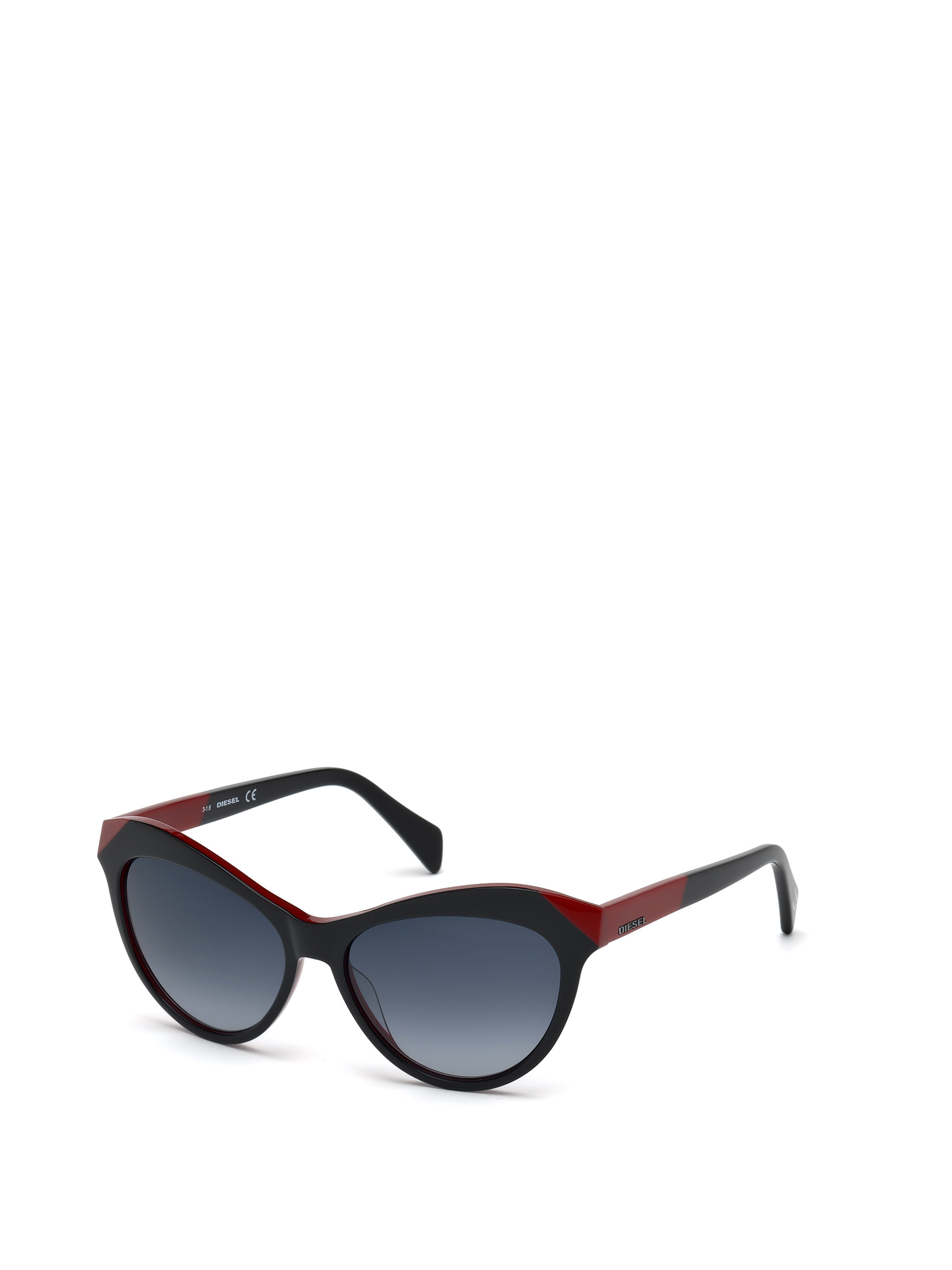 Diesel - DL0225, Woman's Contemporary eyewear with cat-eye shape in Black - 4