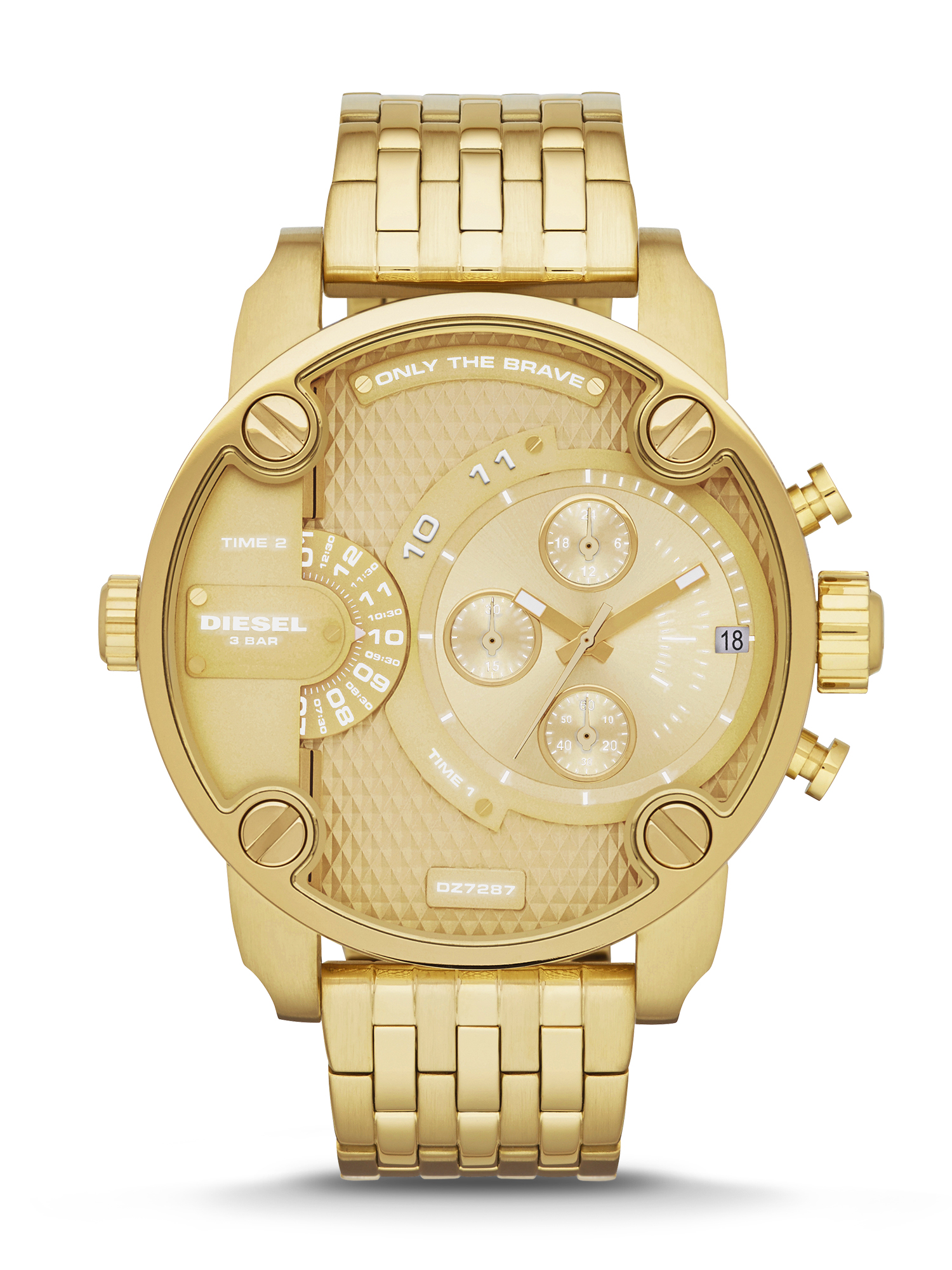 腕時計メンズディーゼルDIESELDZ7287 ゴールド文字盤