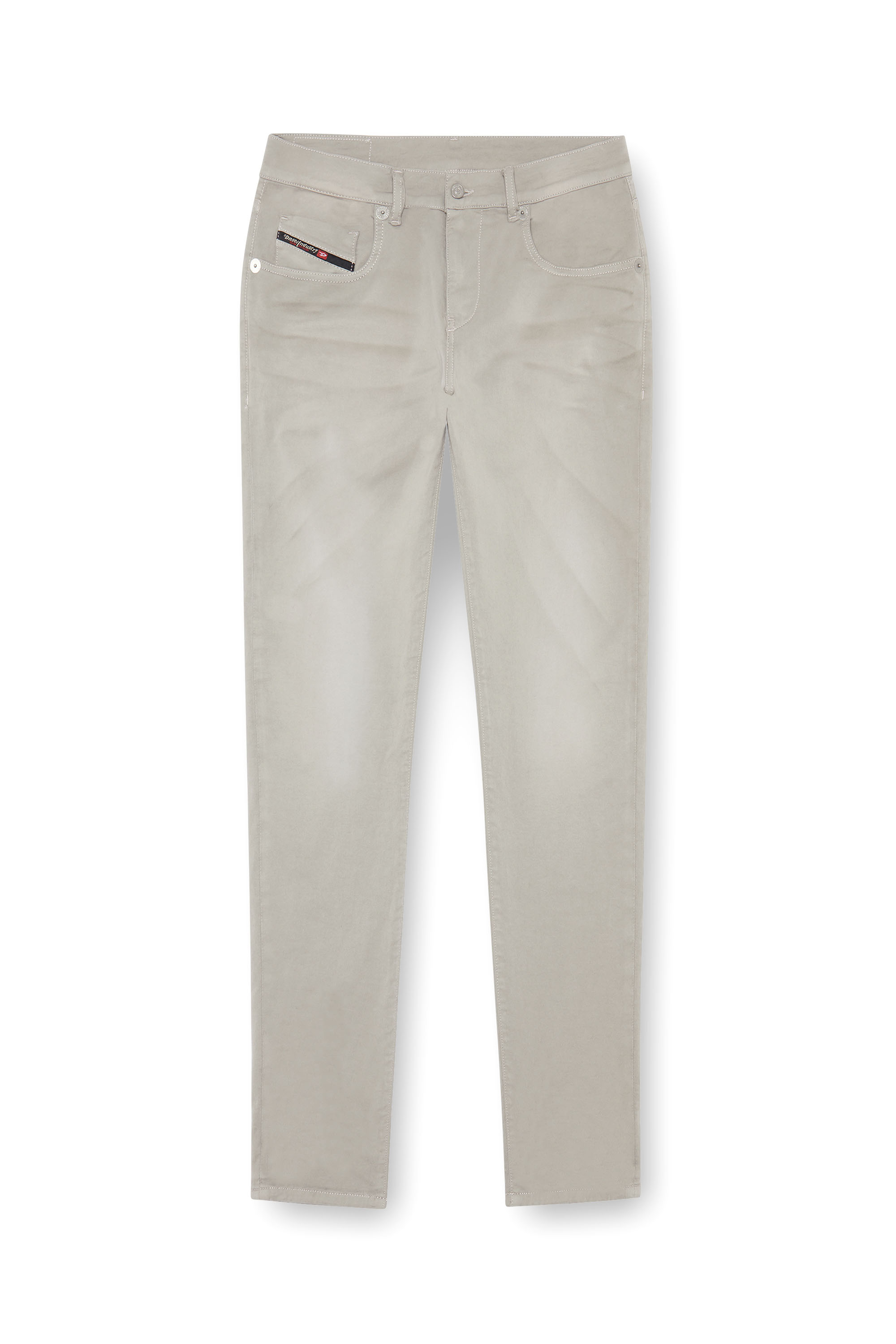 Diesel - Male's Slim 2060 D-Strukt Joggjeans® 0670M, Light Grey - 1