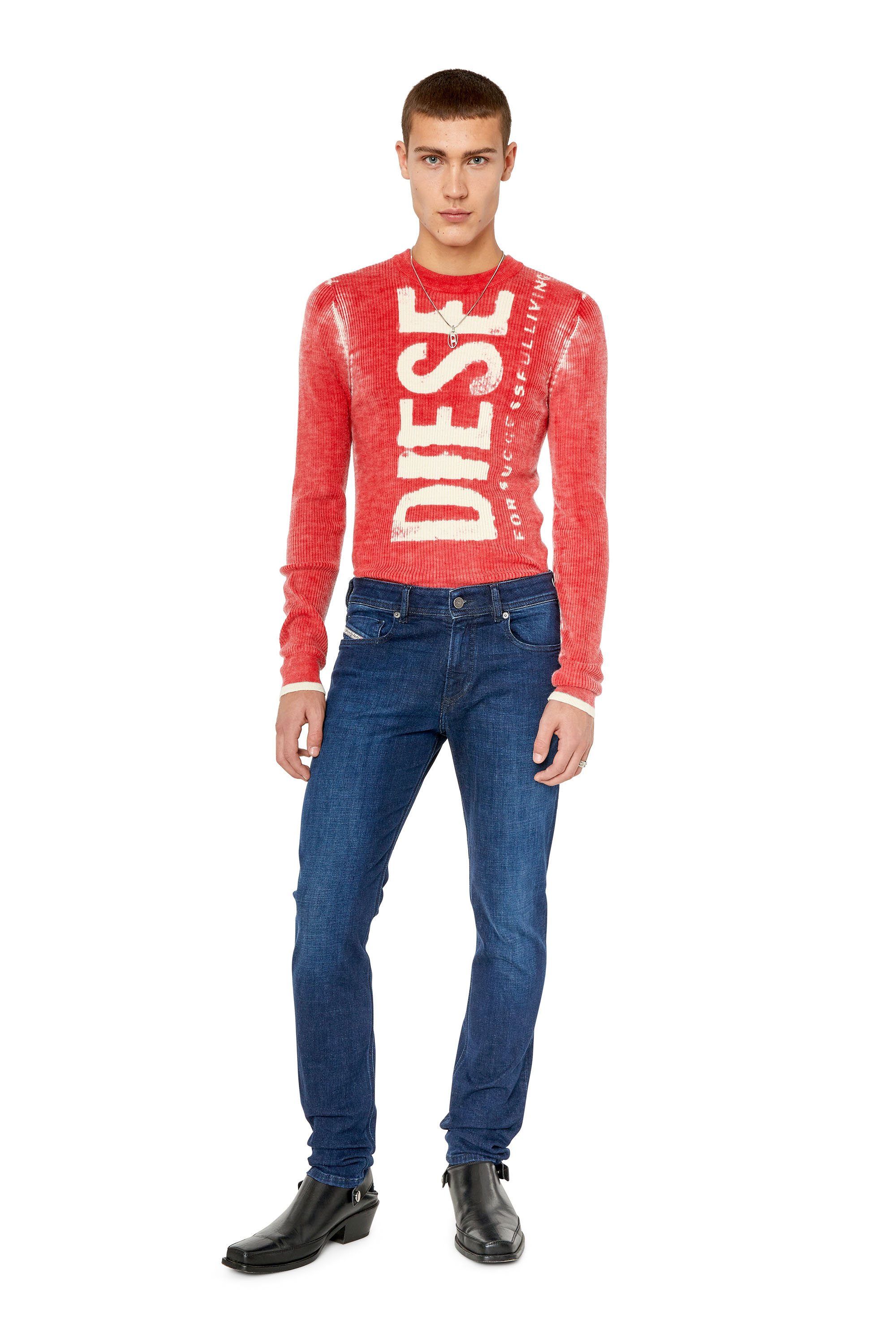 Diesel - Skinny Jeans 1979 Sleenker 09E96, Man's Skinny Jeans - 1979 Sleenker in Dark Blue - 5