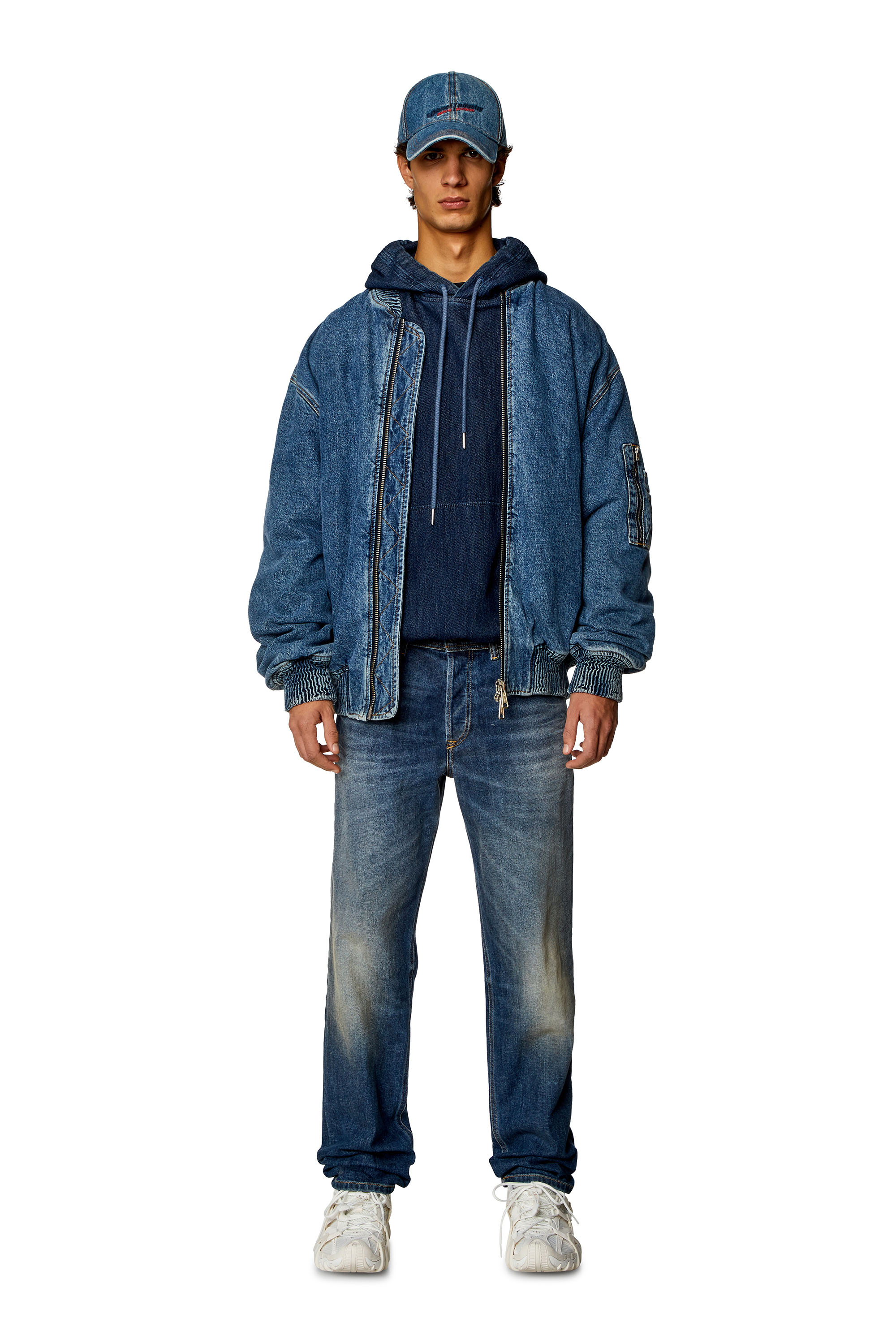 Diesel - Man's Regular Jeans 2023 D-Finitive 09H43, Dark Blue - 1